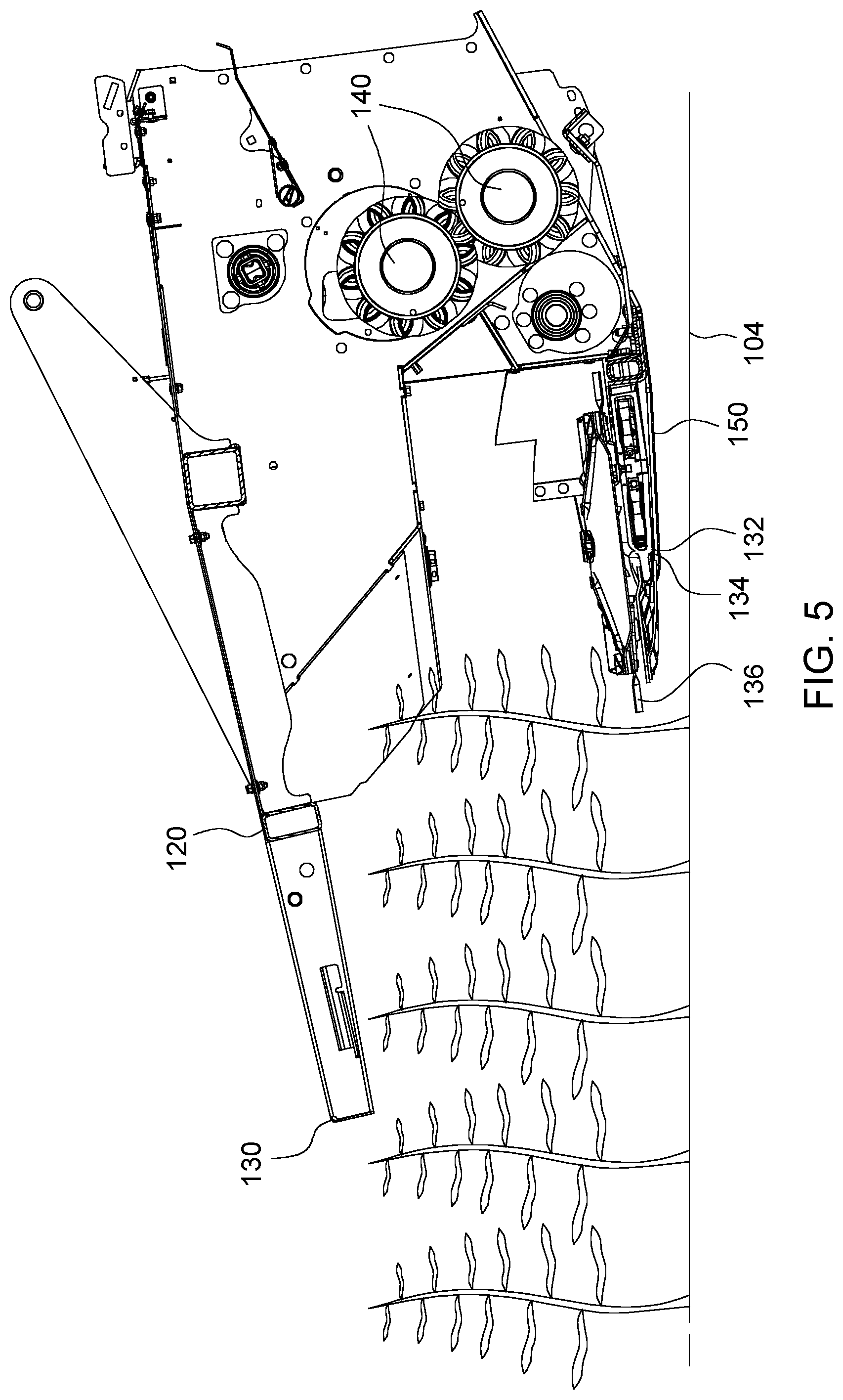 Patent US12317773 Figure 5 – Self-propelled agricultural harvester machine and header assembly control system