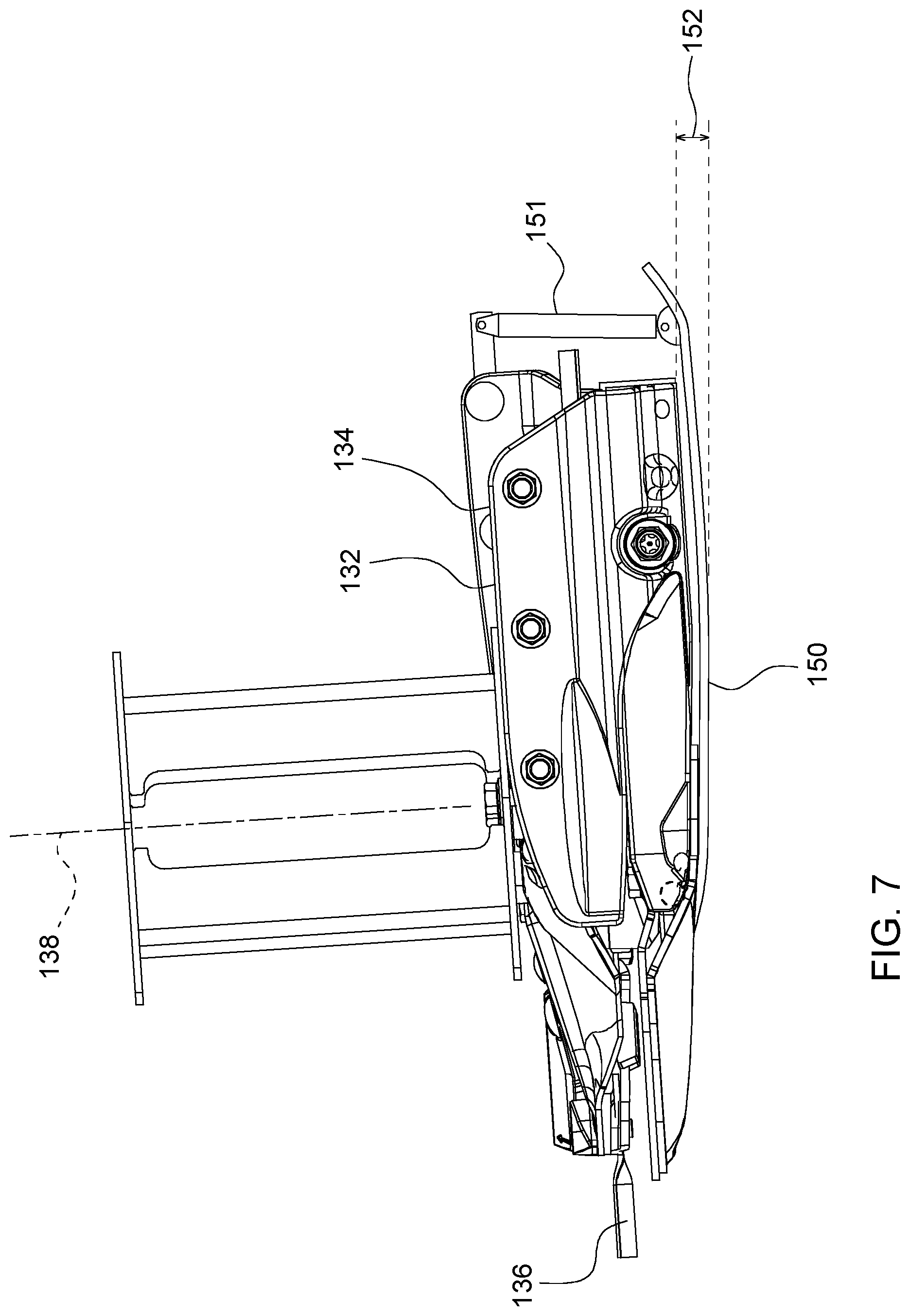 Patent US12317773 Figure 7 – Self-propelled agricultural harvester machine and header assembly control system