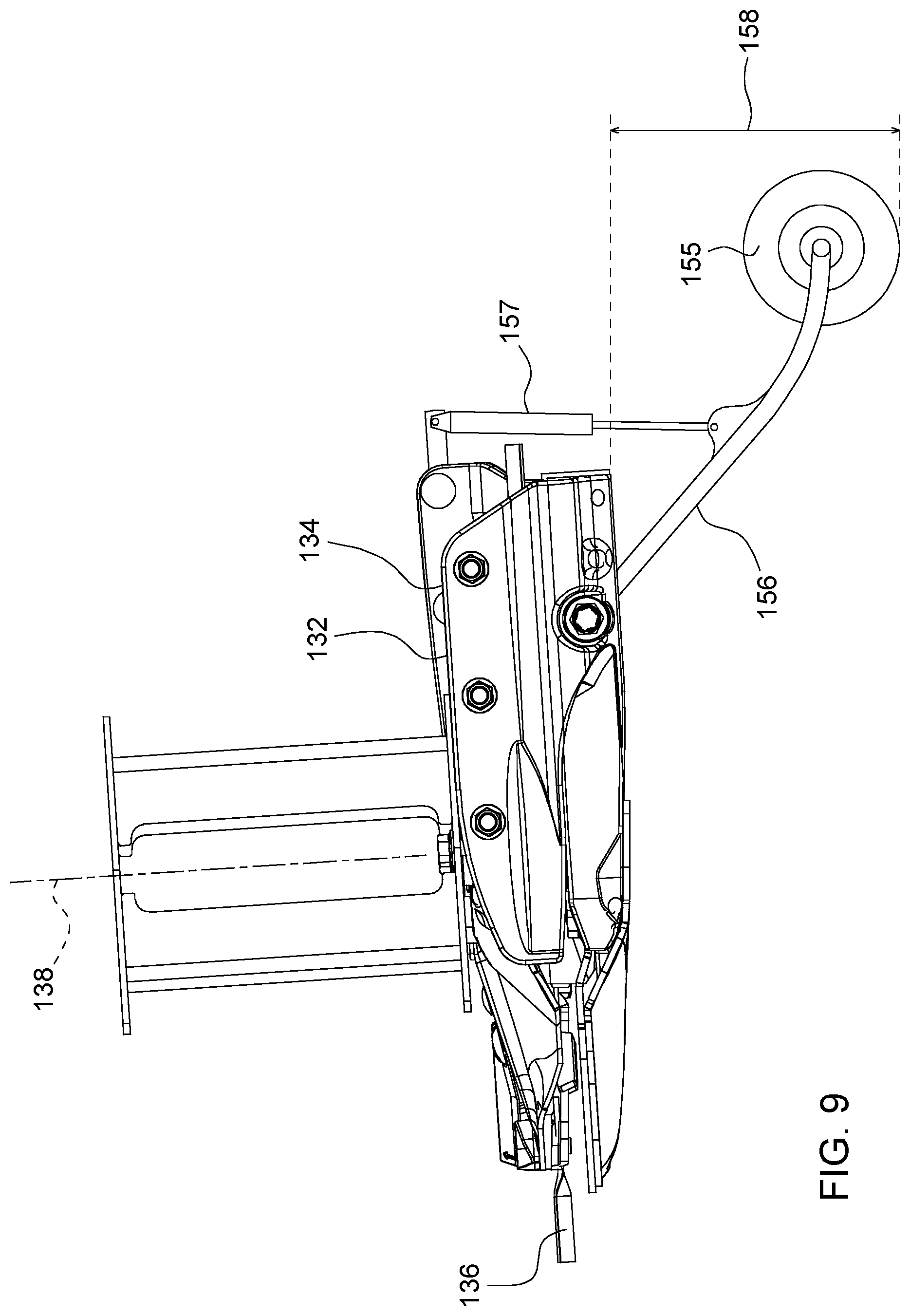 Patent US12317773 Figure 9 – Self-propelled agricultural harvester machine and header assembly control system