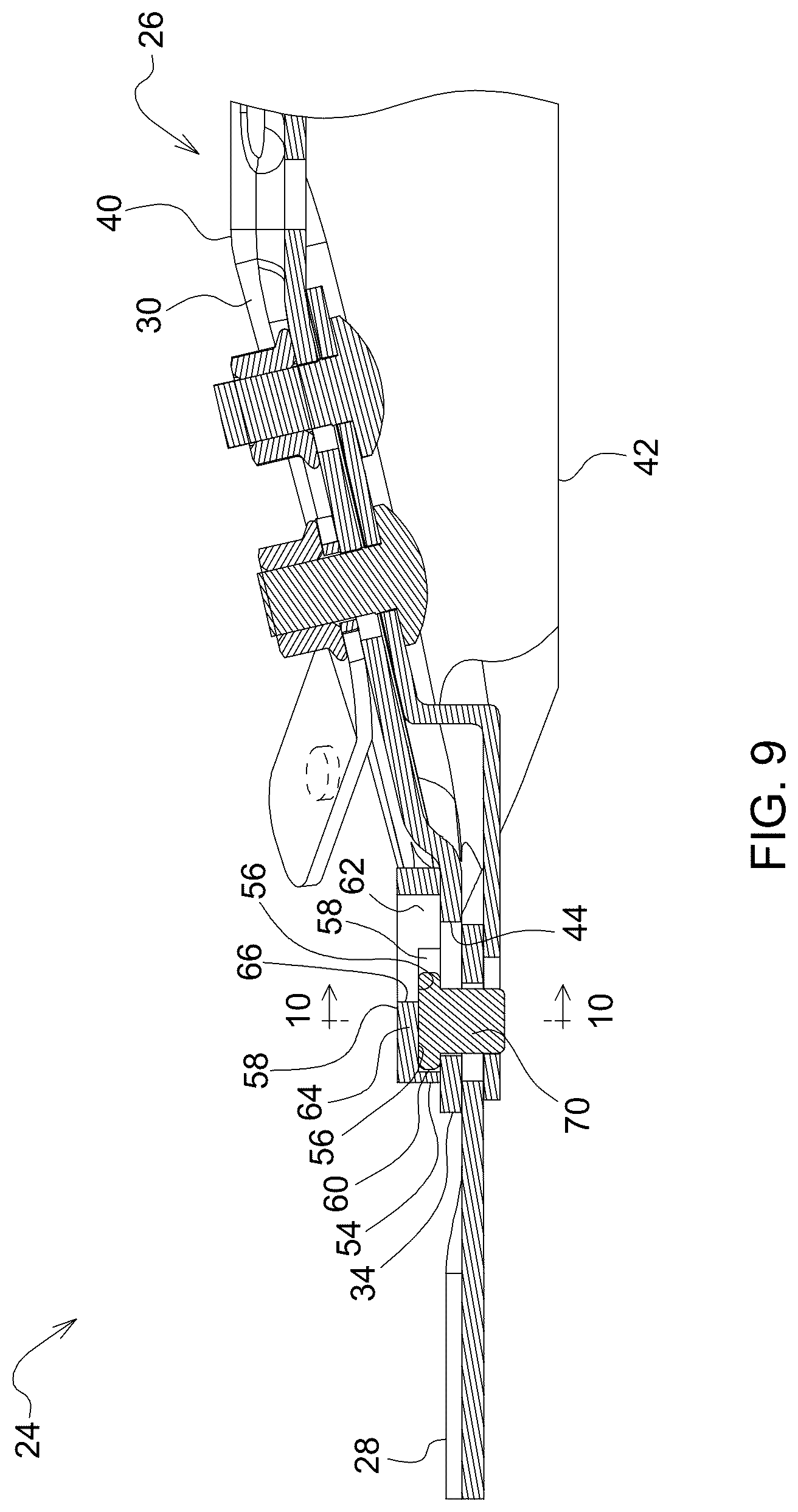 Patent US12317775 Figure 9 – Rotary mower system and method of attaching a knife to a mower disc thereof