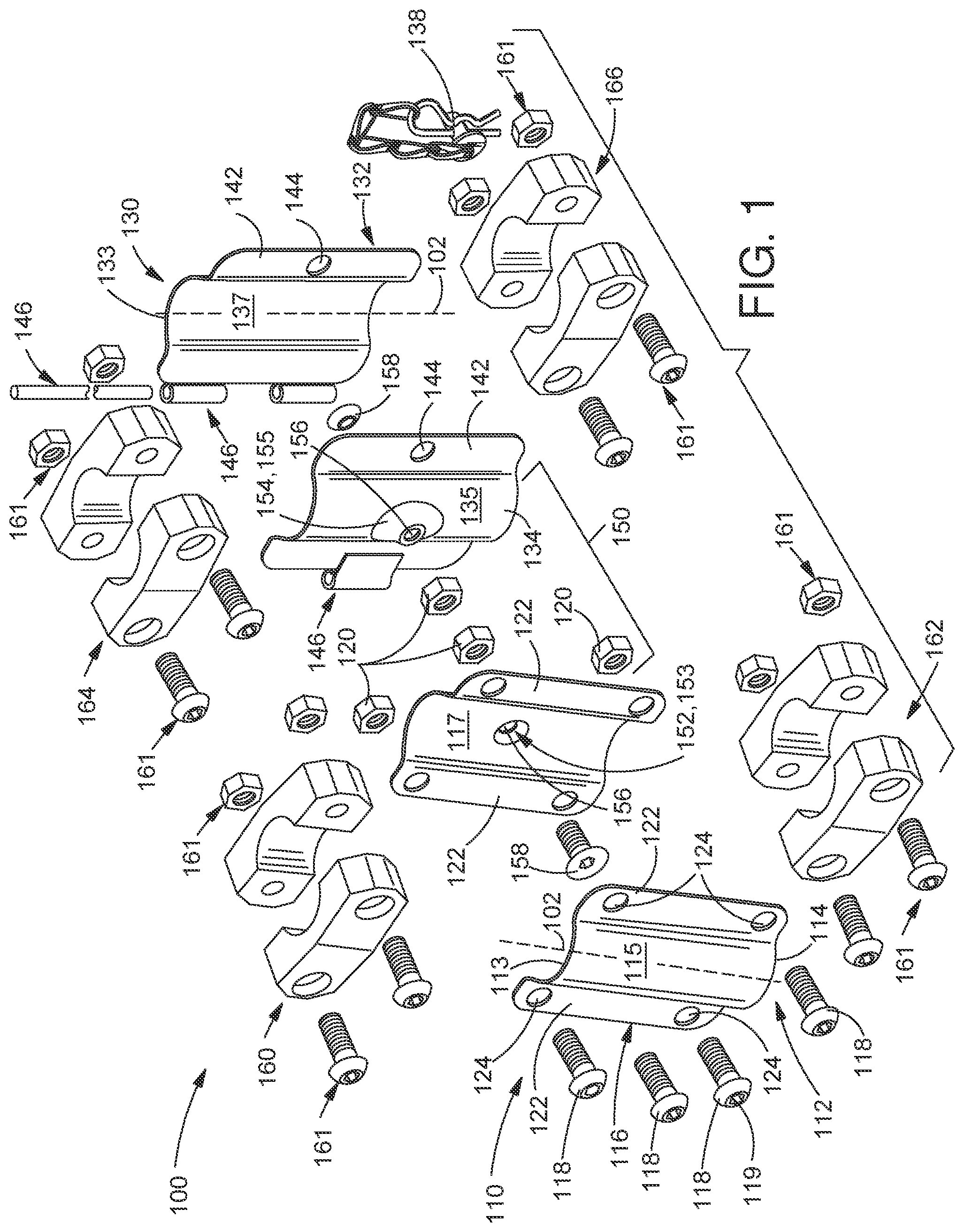 Patent US12317779 Figure 1 – Swivel coupling device for rakes and other yard tools