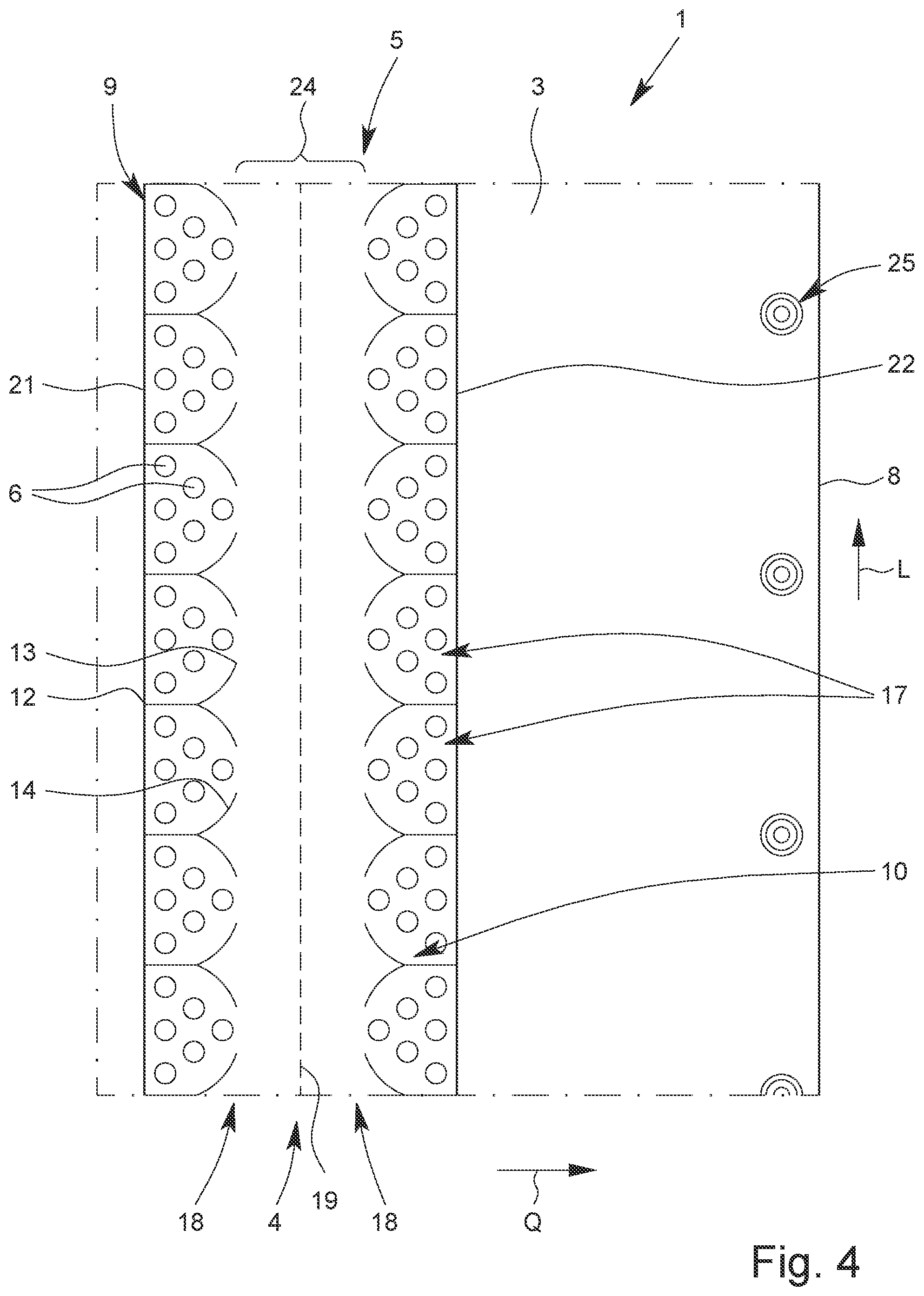 Patent US12317782 Figure 4 – Elongated sheet for covering agricultural cultivated plants