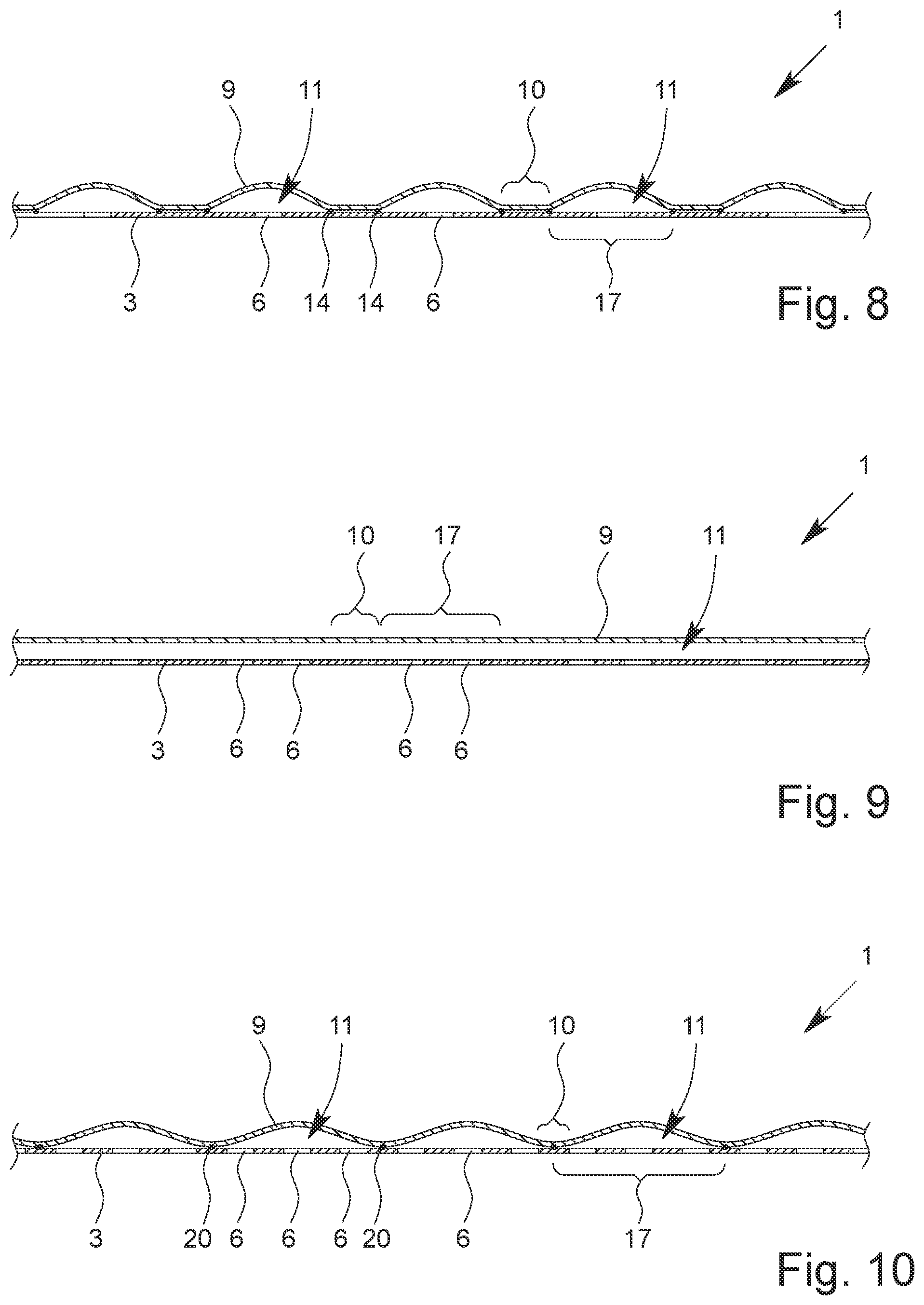Patent US12317782 Figure 7 – Elongated sheet for covering agricultural cultivated plants