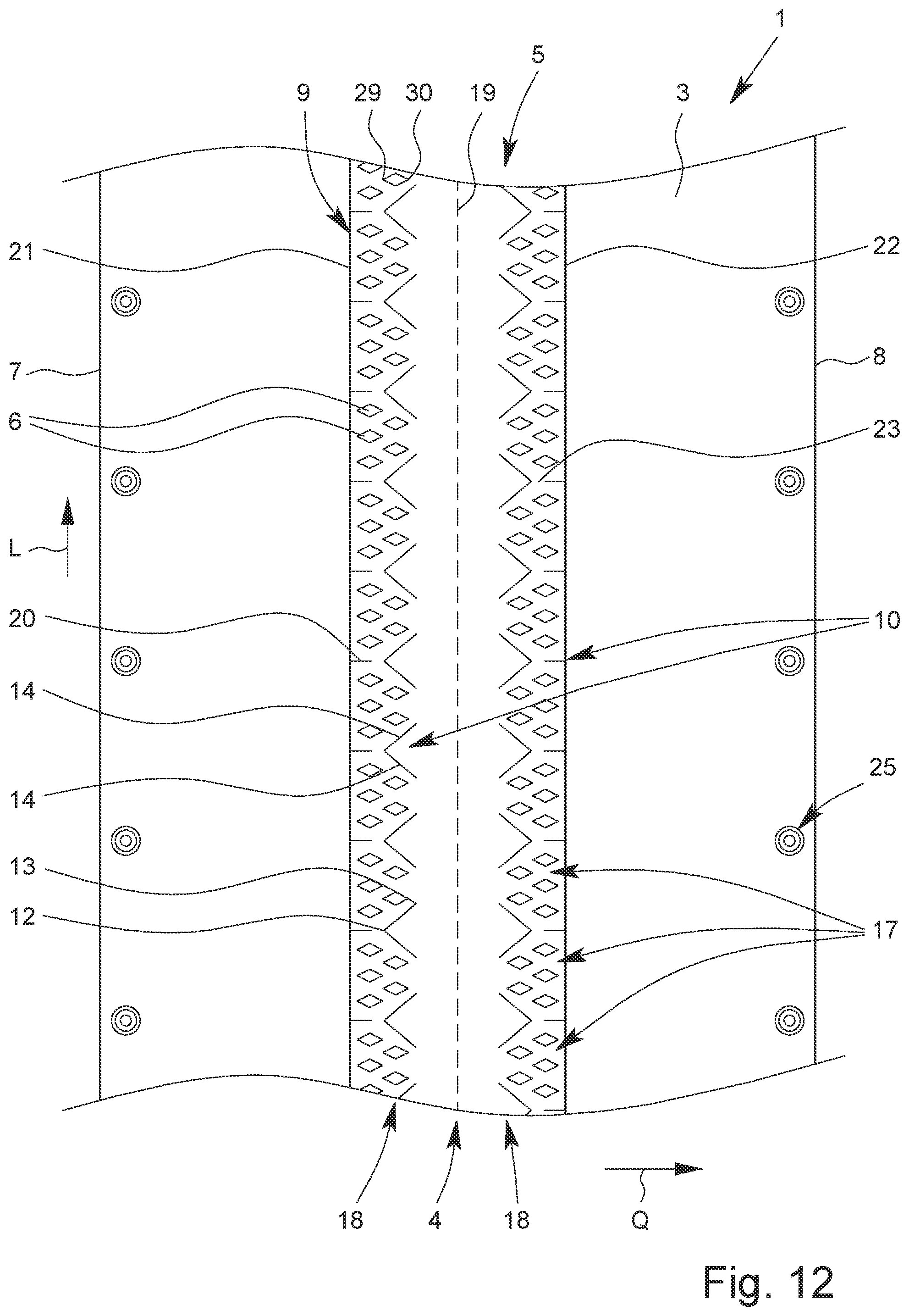 Patent US12317782 Figure 9 – Elongated sheet for covering agricultural cultivated plants