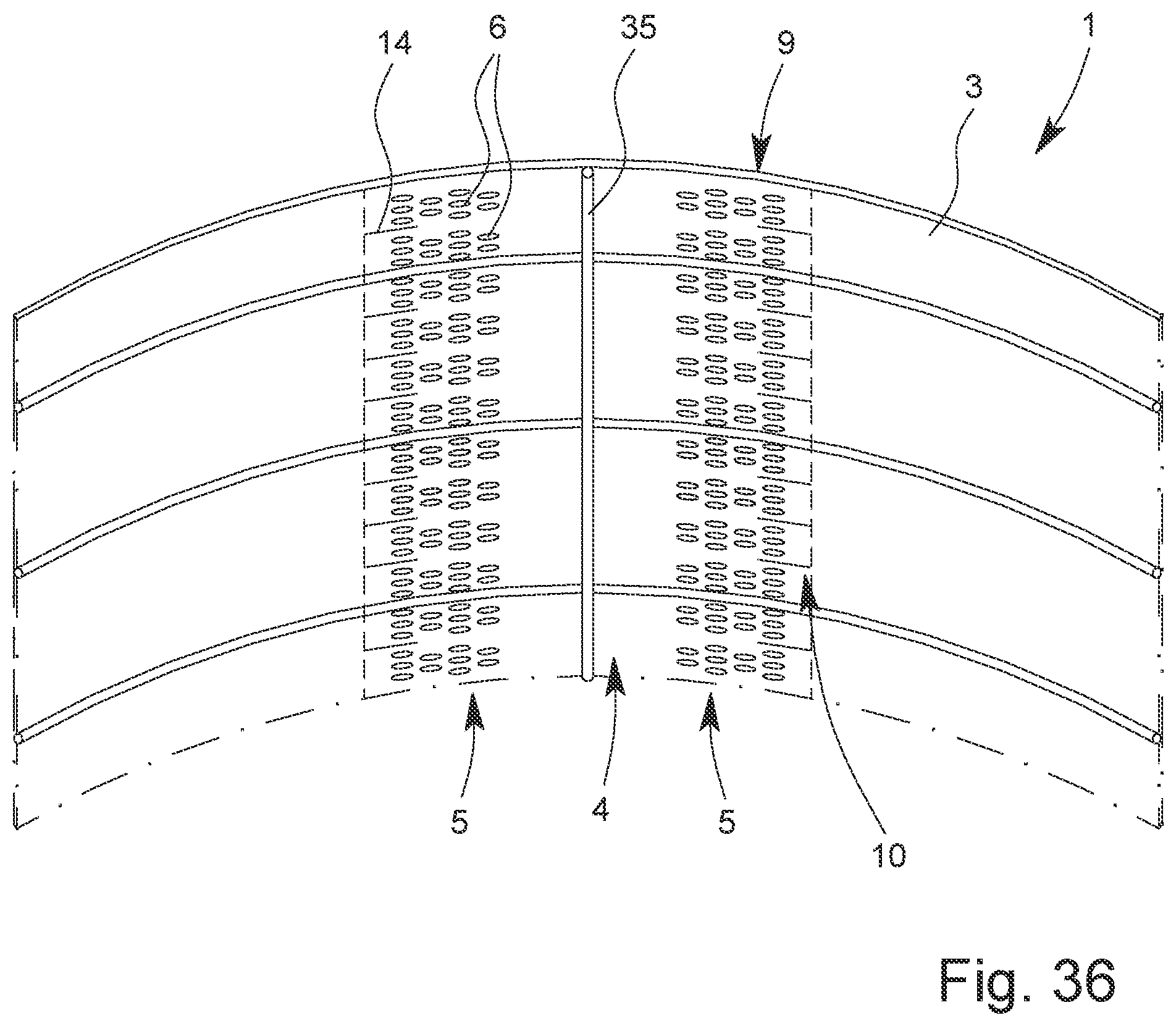 Patent US12317782 Figure 17 – Elongated sheet for covering agricultural cultivated plants