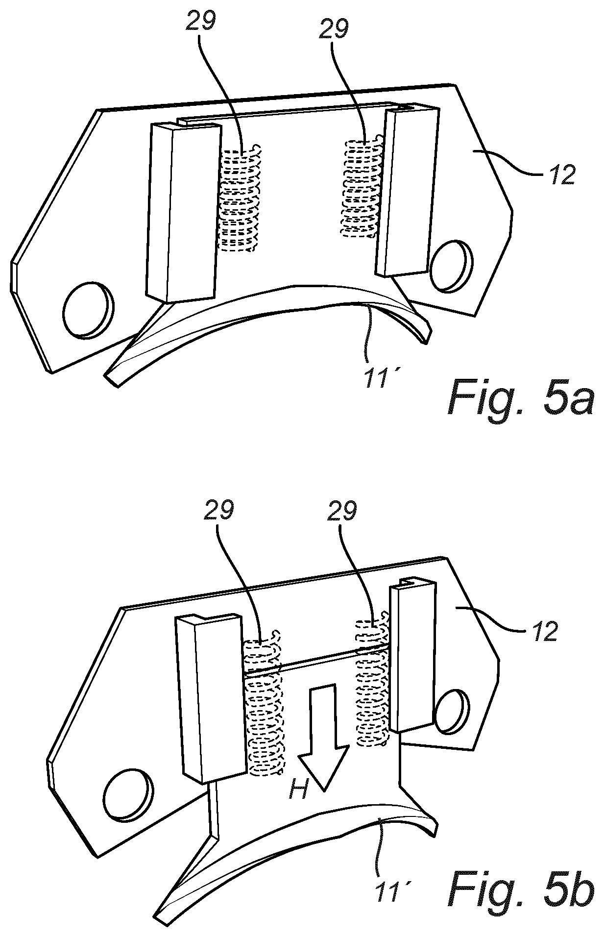 Patent US12317787 Figure 5 – Harvesting head for forestry and a method for determining a thickness of a tree trunk in a harvesting head for forestry