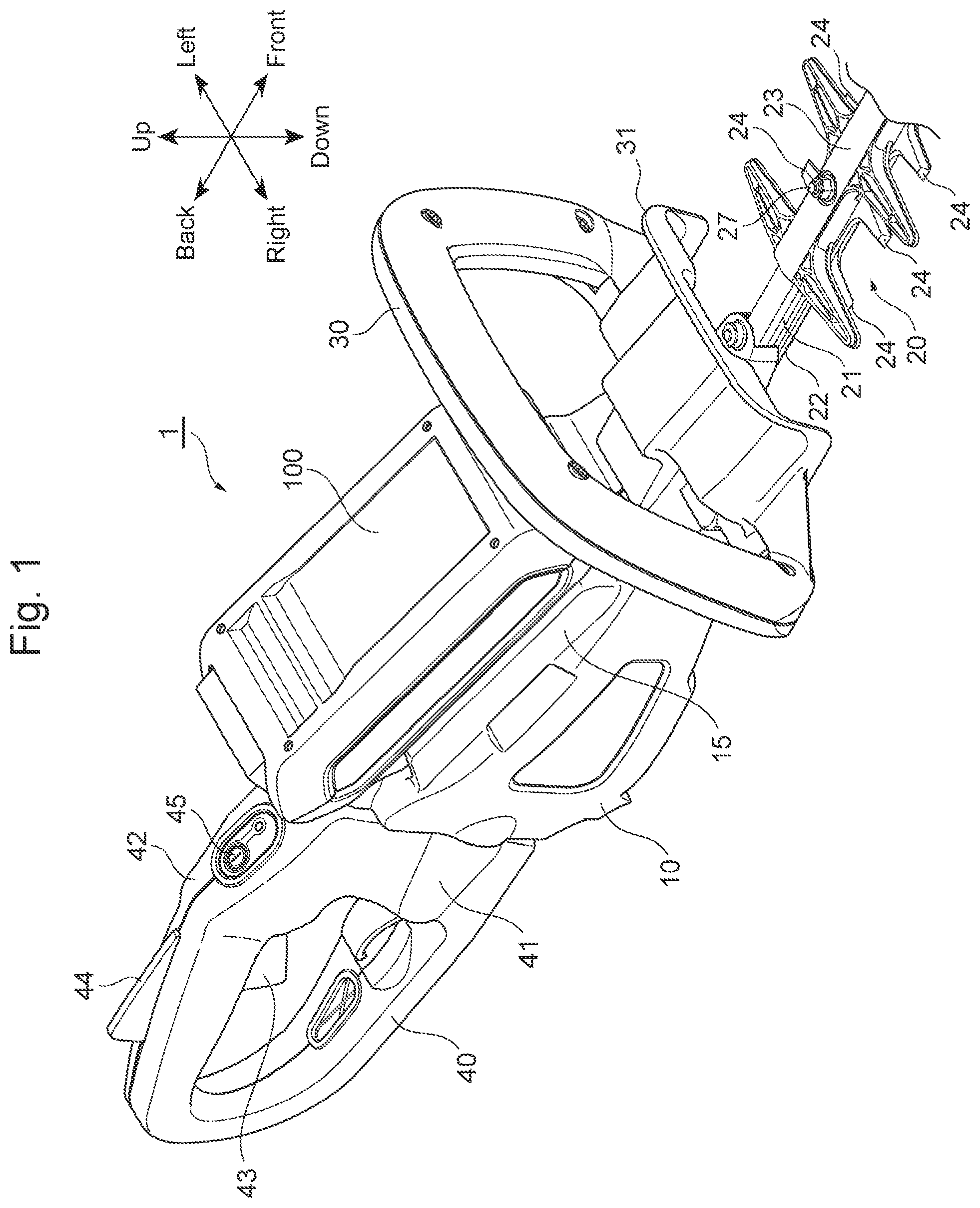 Patent US12317789 Figure 1 – Trimming machine