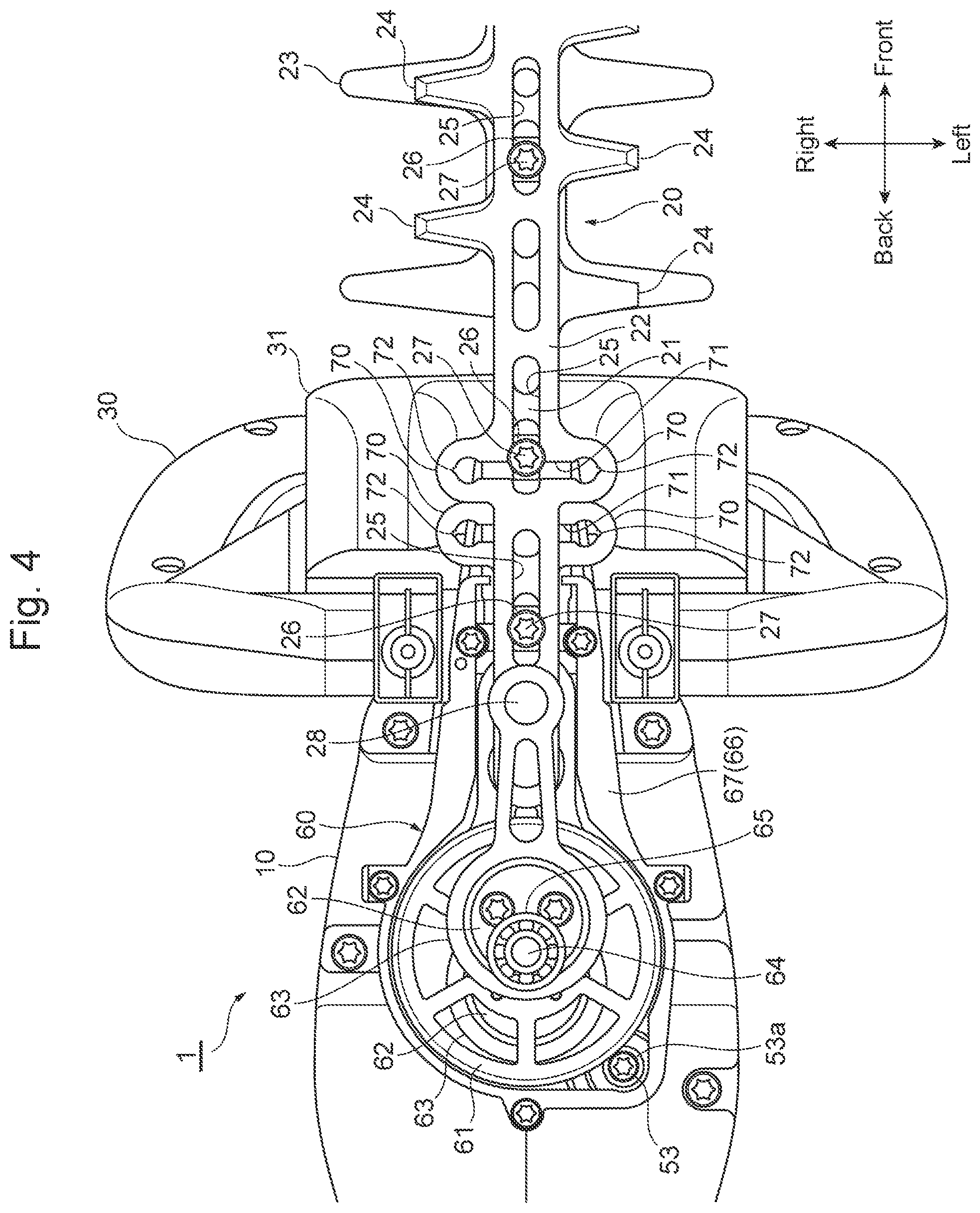 Patent US12317789 Figure 4 – Trimming machine