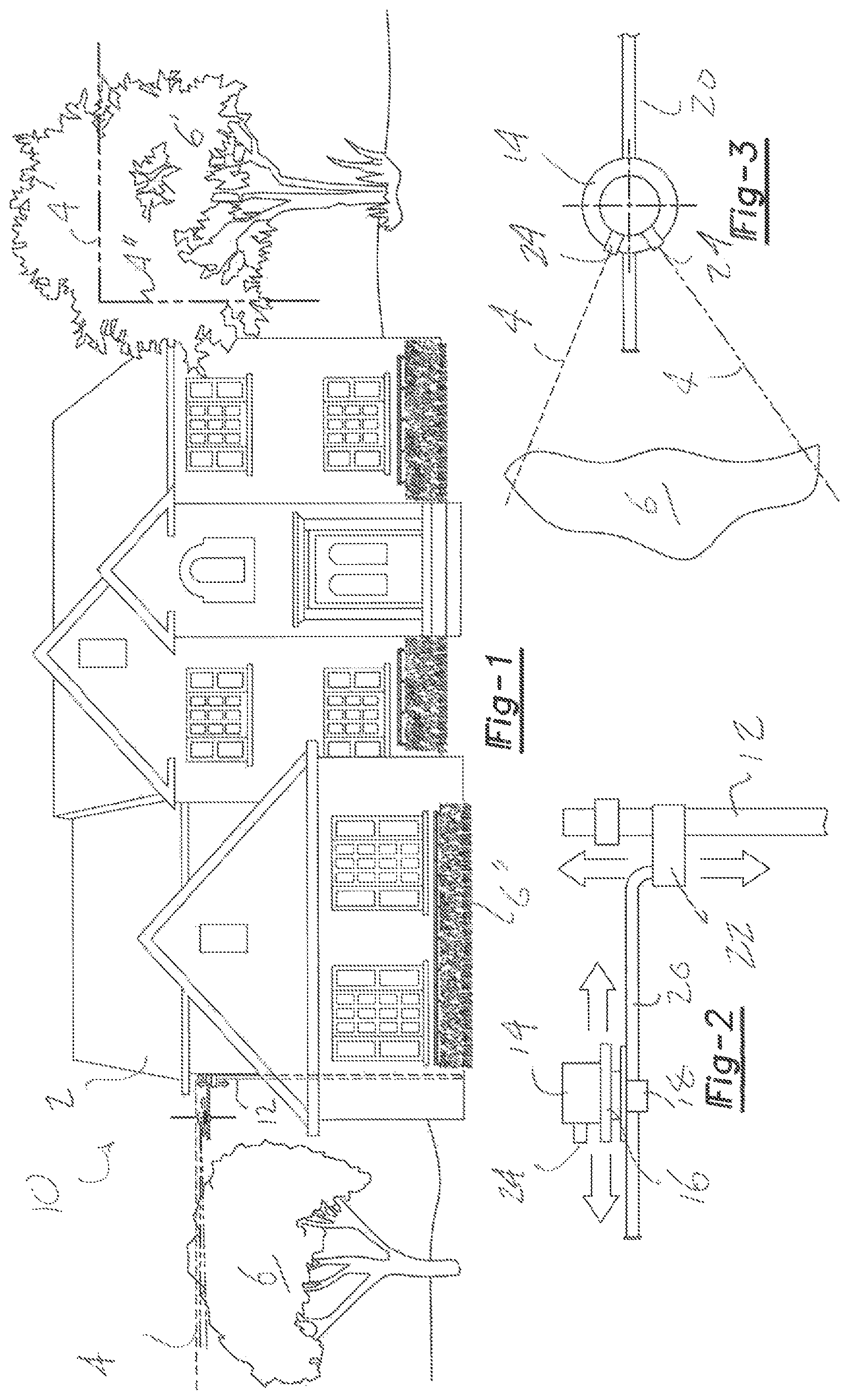 Patent US12317790 Figure 1 – Growth control assembly for trees, shrubs and other foliage utilizing laser technology