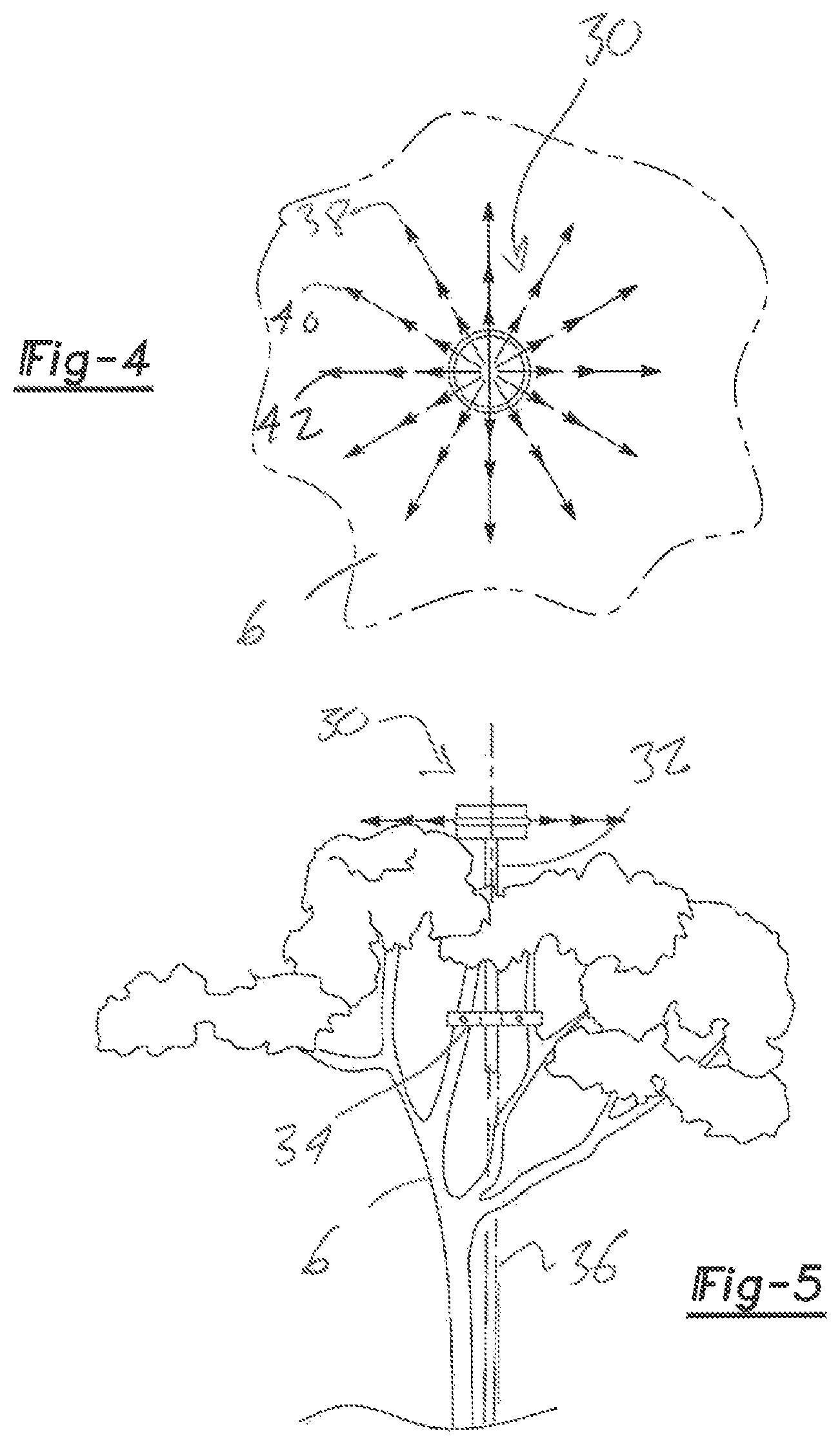 Patent US12317790 Figure 2 – Growth control assembly for trees, shrubs and other foliage utilizing laser technology