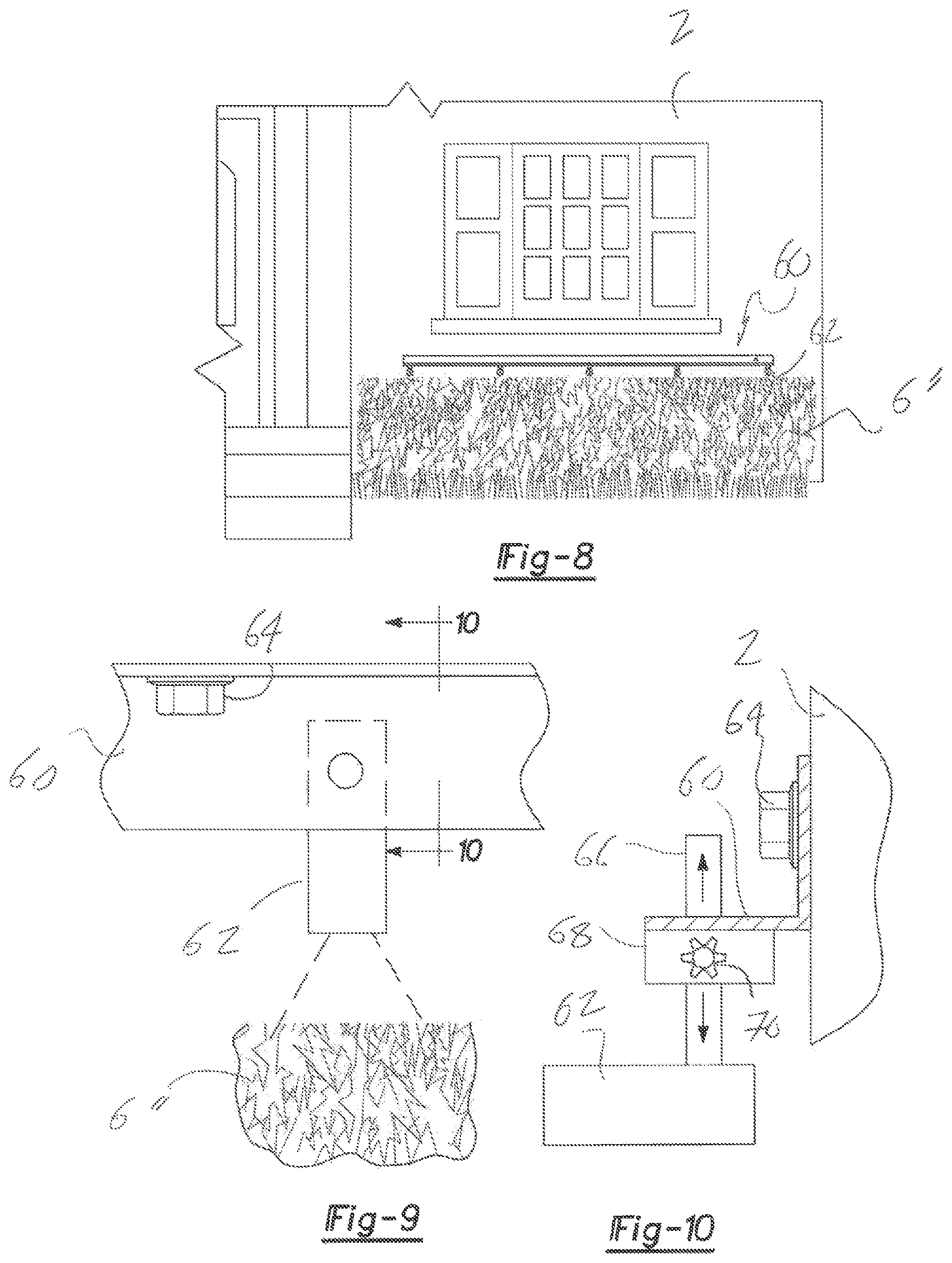 Patent US12317790 Figure 4 – Growth control assembly for trees, shrubs and other foliage utilizing laser technology