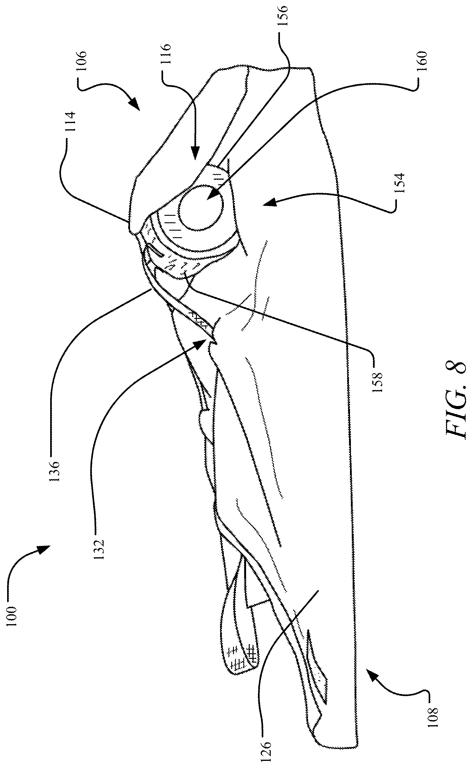 Patent US12317857 Figure 8 – Pet perch