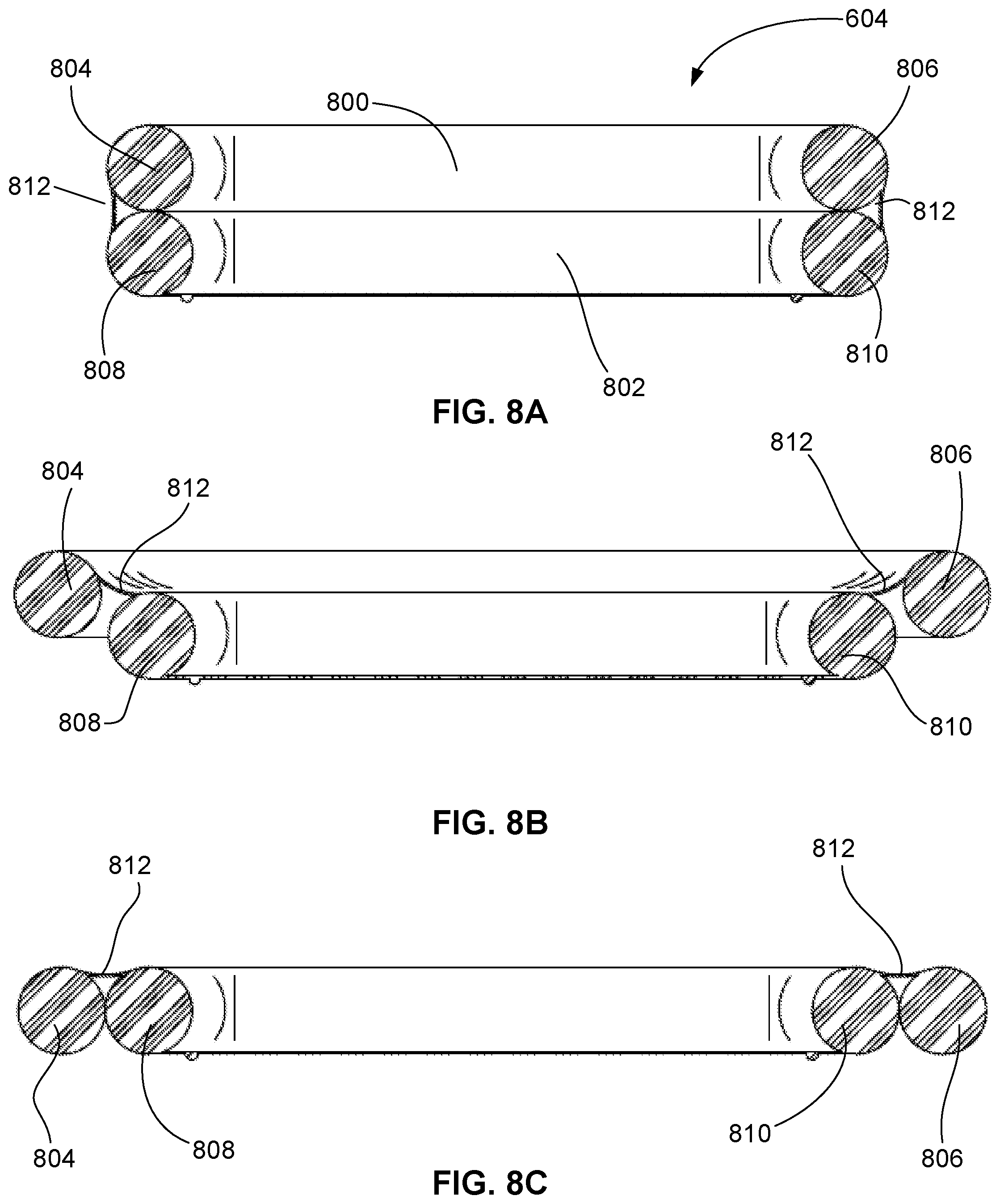 Patent US12317858 Figure 8 – Animal bed assembly