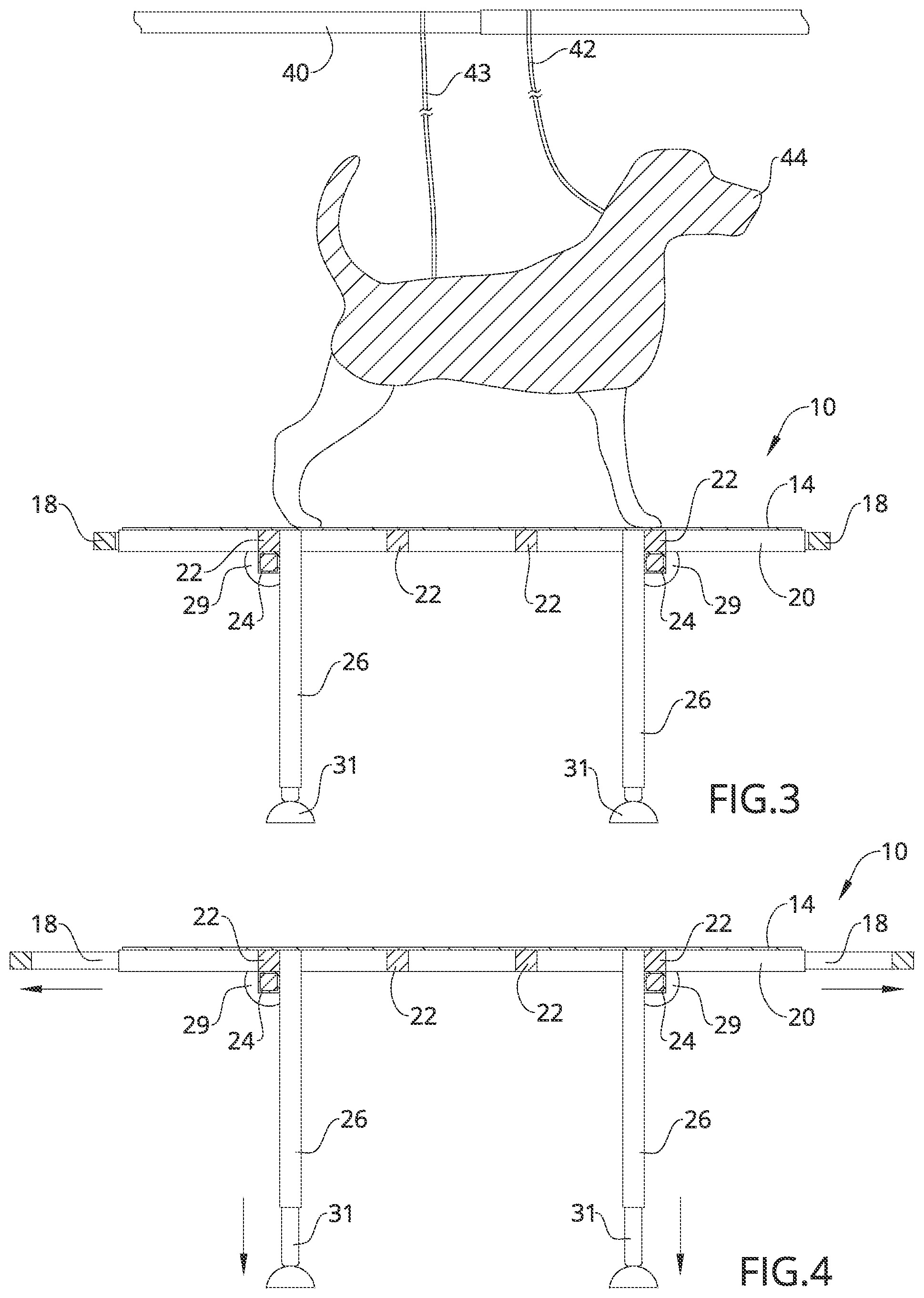 Patent US12317860 Figure 3 – Pet grooming apparatus