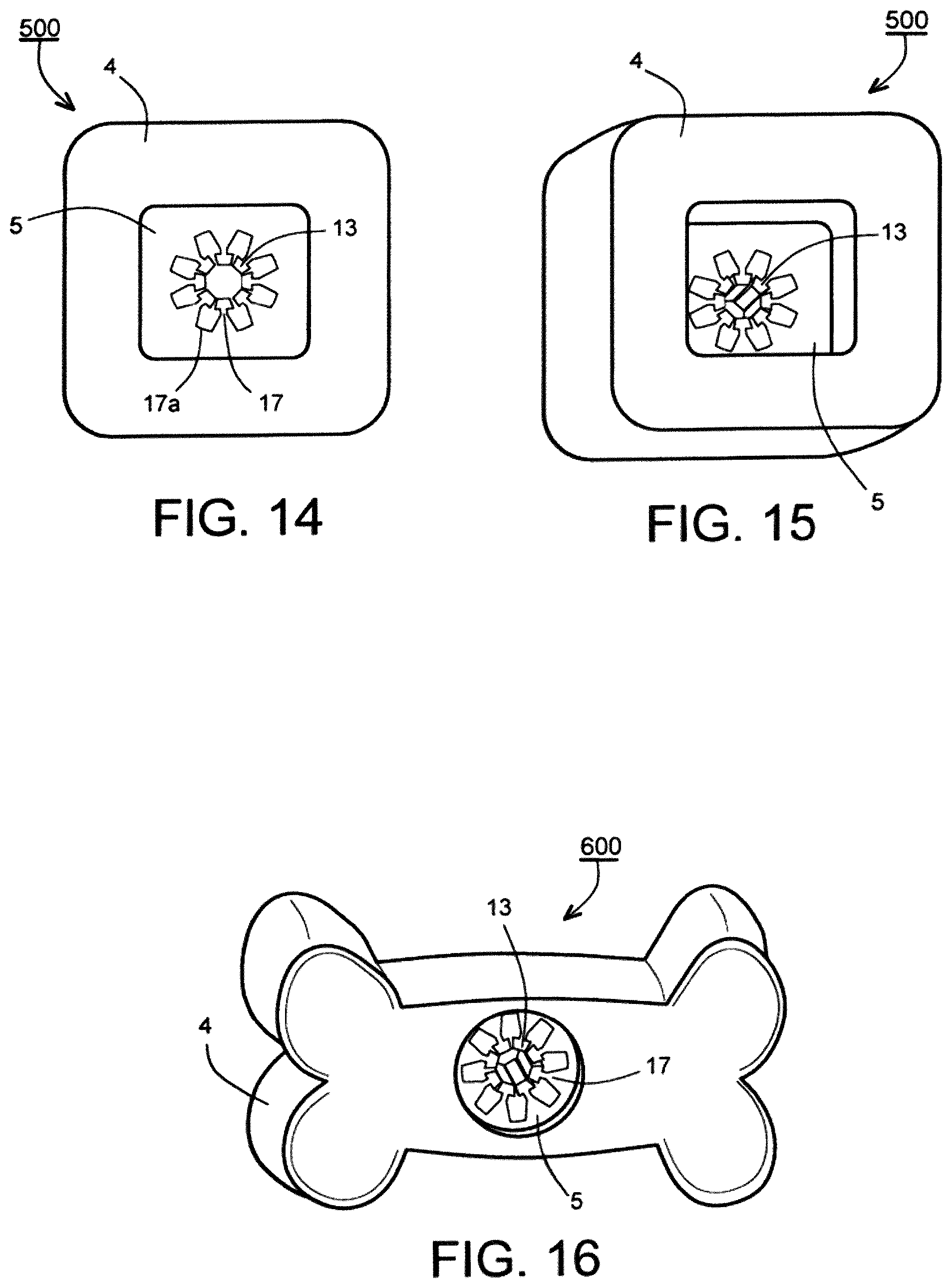 Patent US12317862 Figure 4 – Pet treat holder and safety device