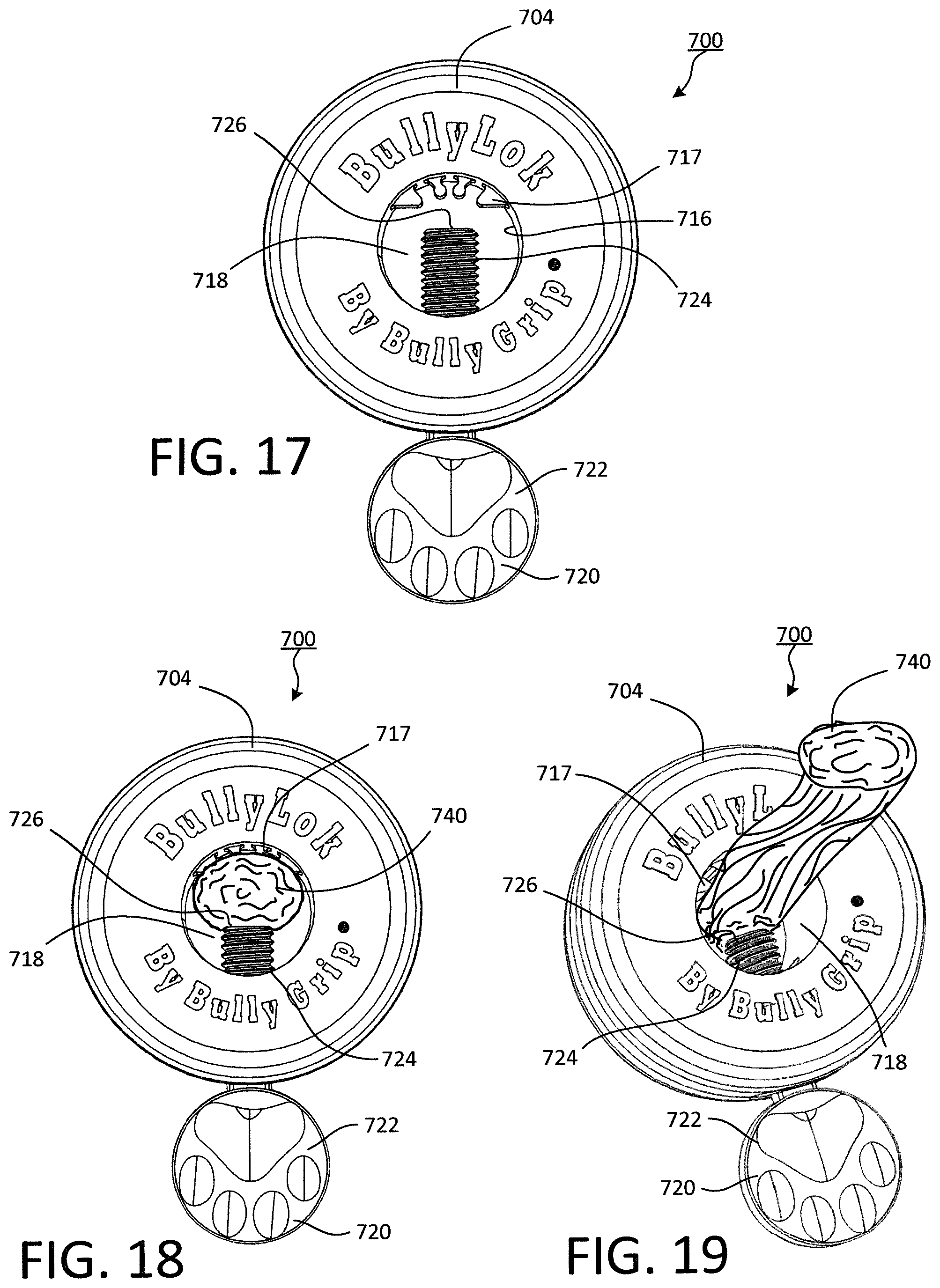 Patent US12317862 Figure 5 – Pet treat holder and safety device