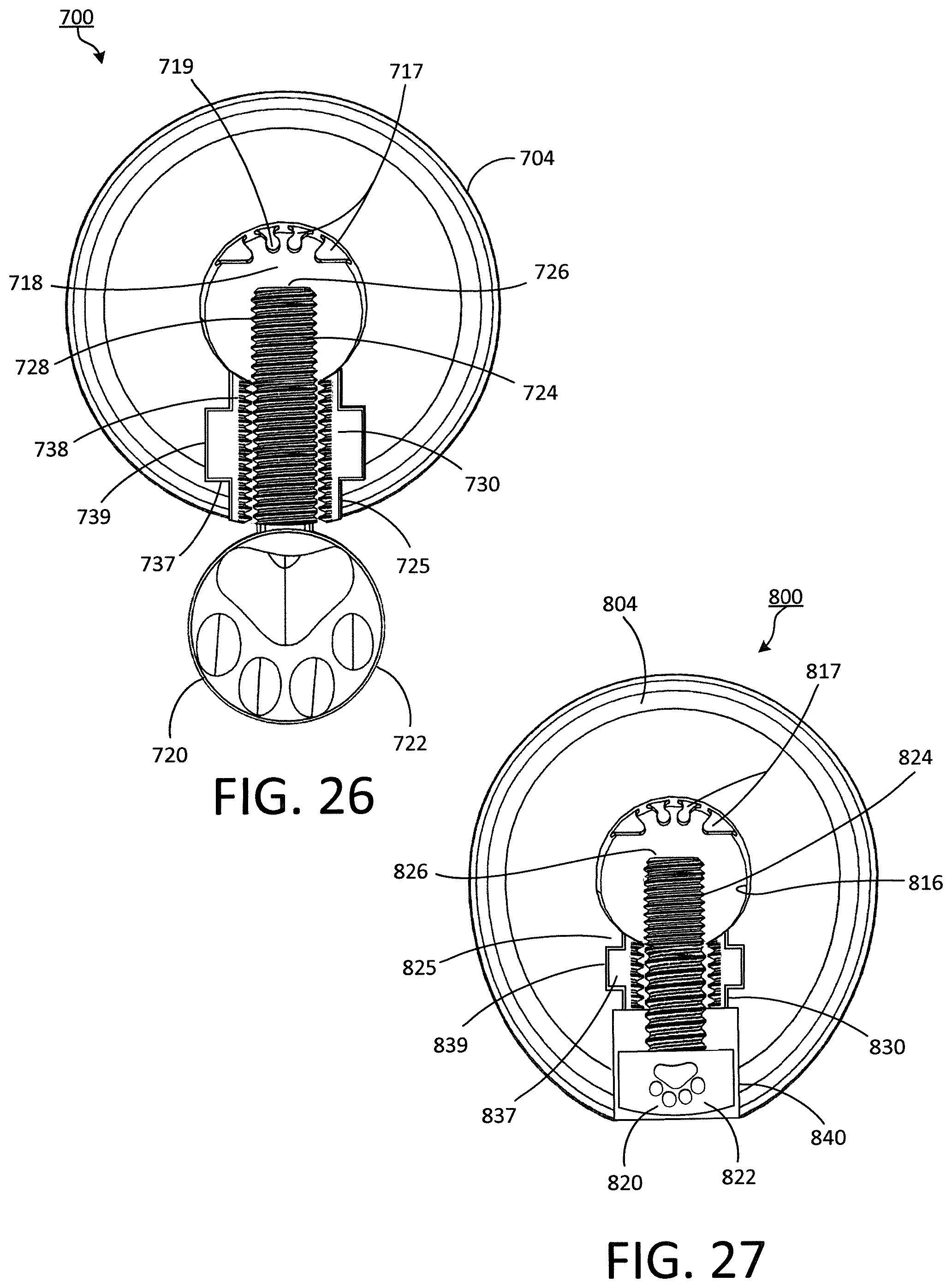 Patent US12317862 Figure 9 – Pet treat holder and safety device