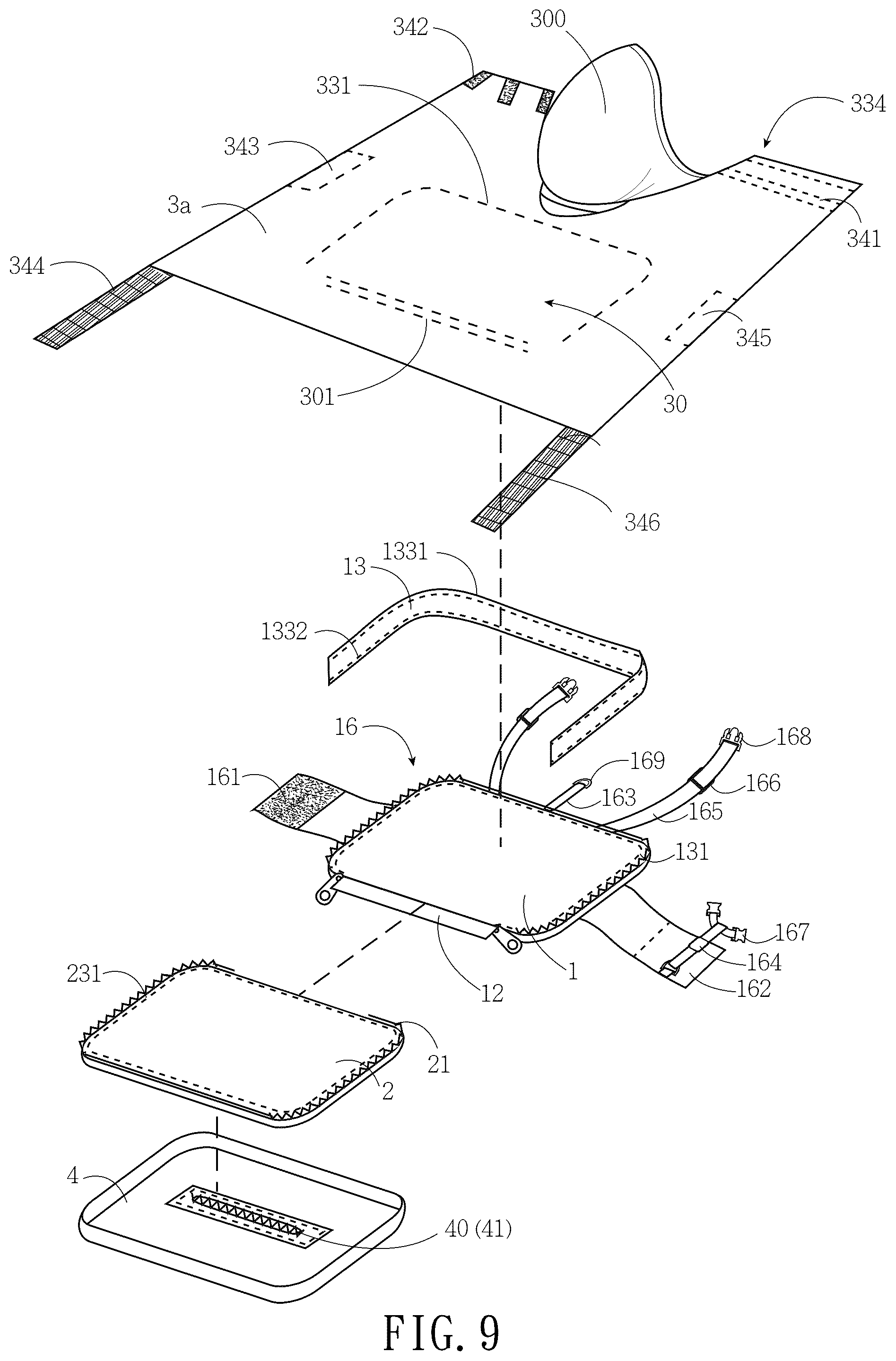 Patent US12317864 Figure 6 – Body-worn structure