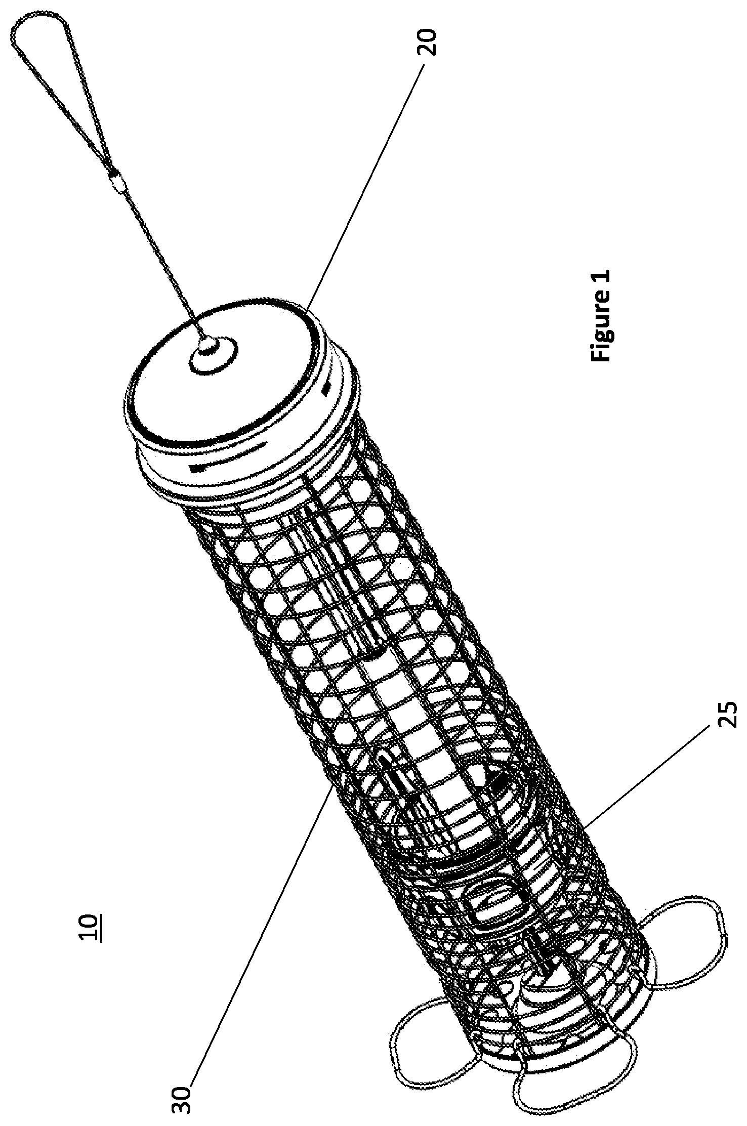 Patent US12317867 Figure 1 – Bird feeder