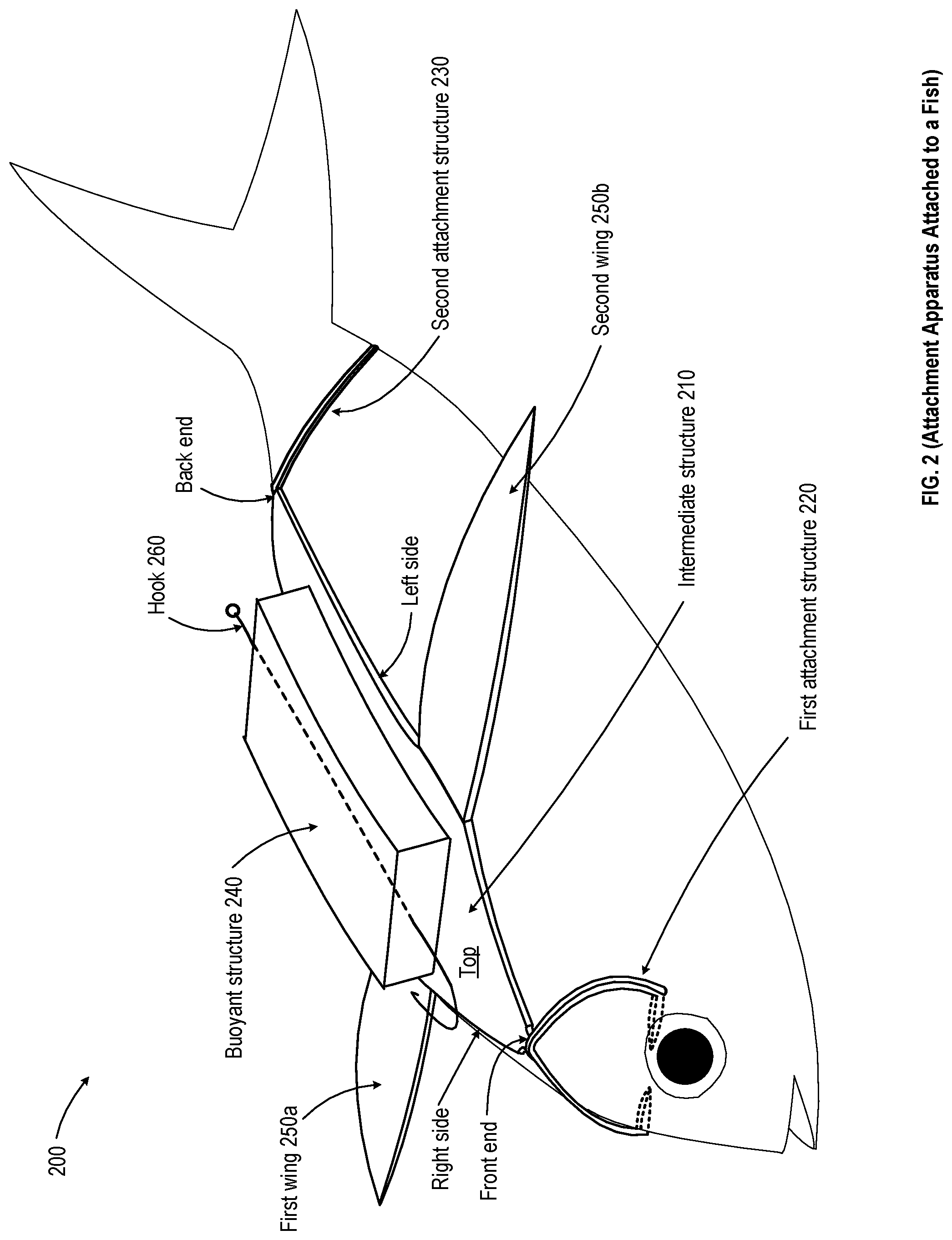 Patent US12317875 Figure 4 – Fish attachment apparatus
