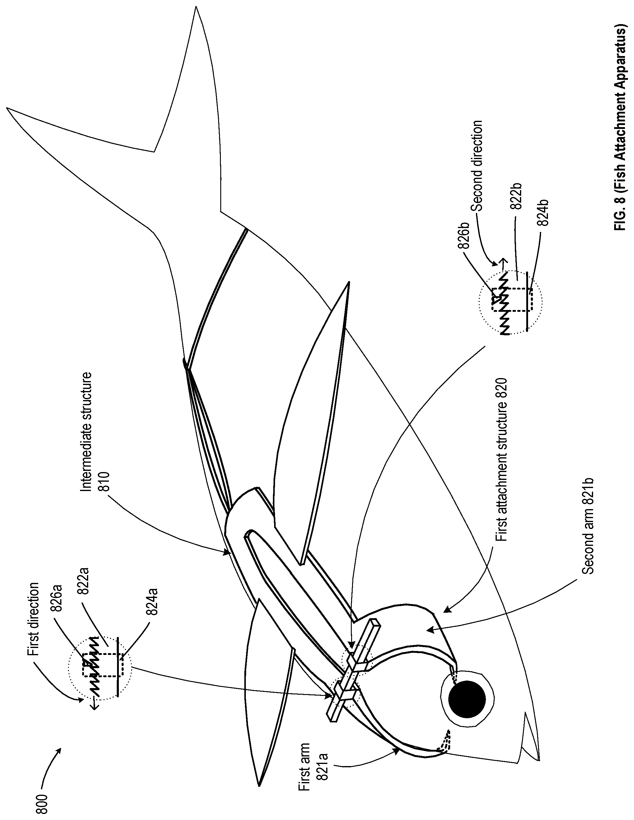 Patent US12317875 Figure 10 – Fish attachment apparatus