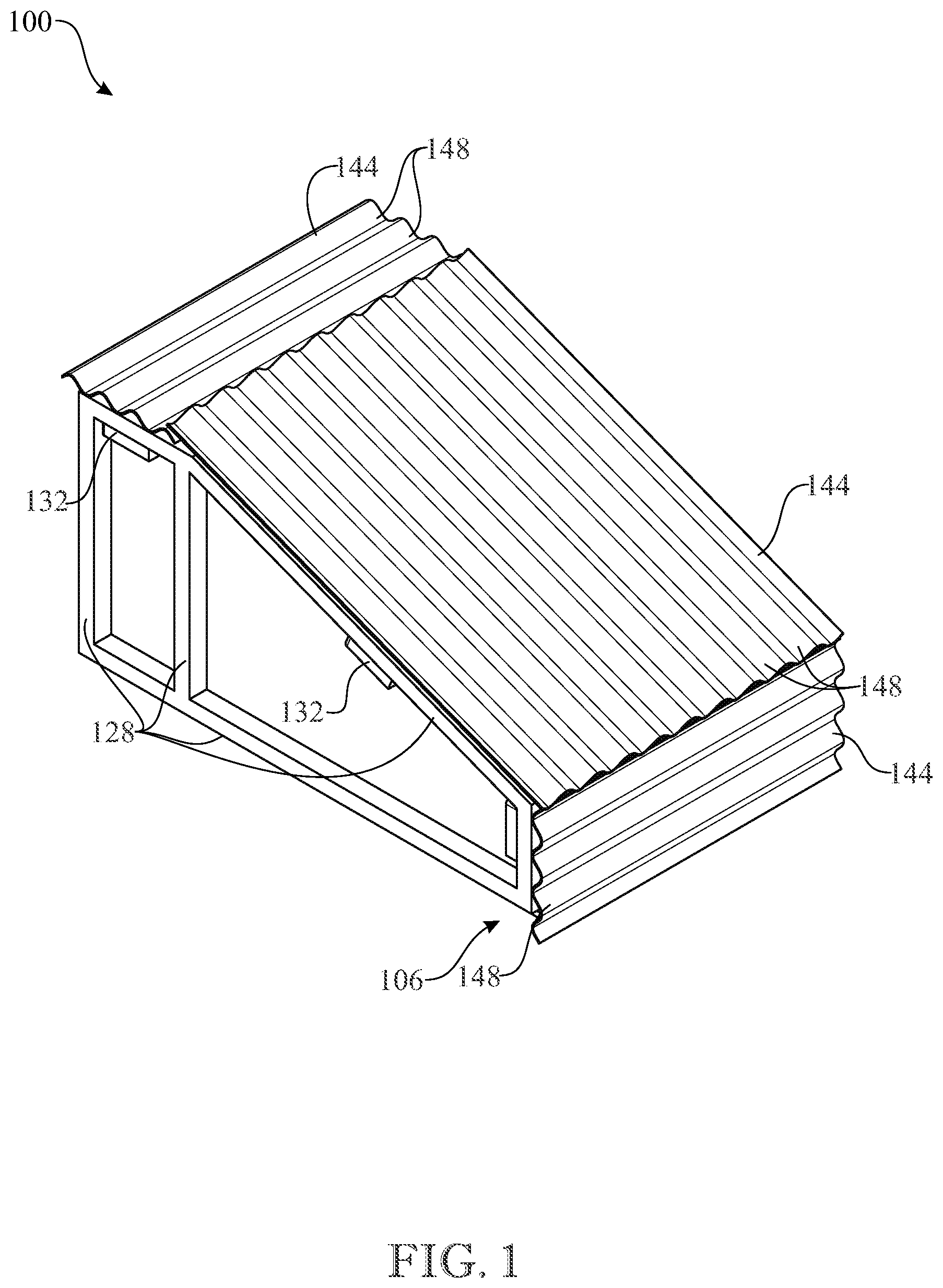 Patent US12317876 Figure 1 – Portable ice fishing apparatus