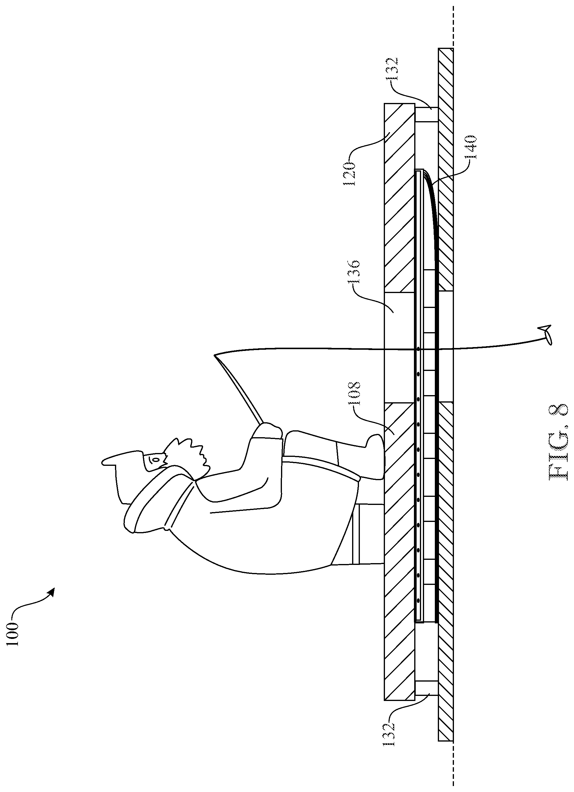 Patent US12317876 Figure 8 – Portable ice fishing apparatus