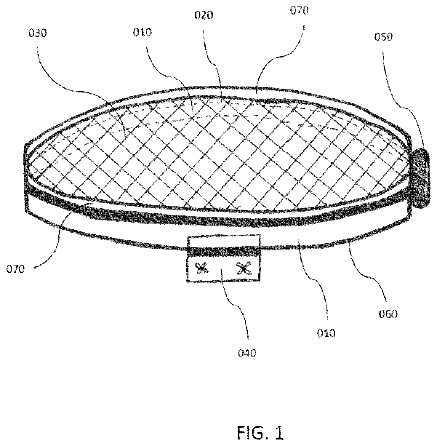 Patent US12317880 Figure 1 – Electrified garbage container cover