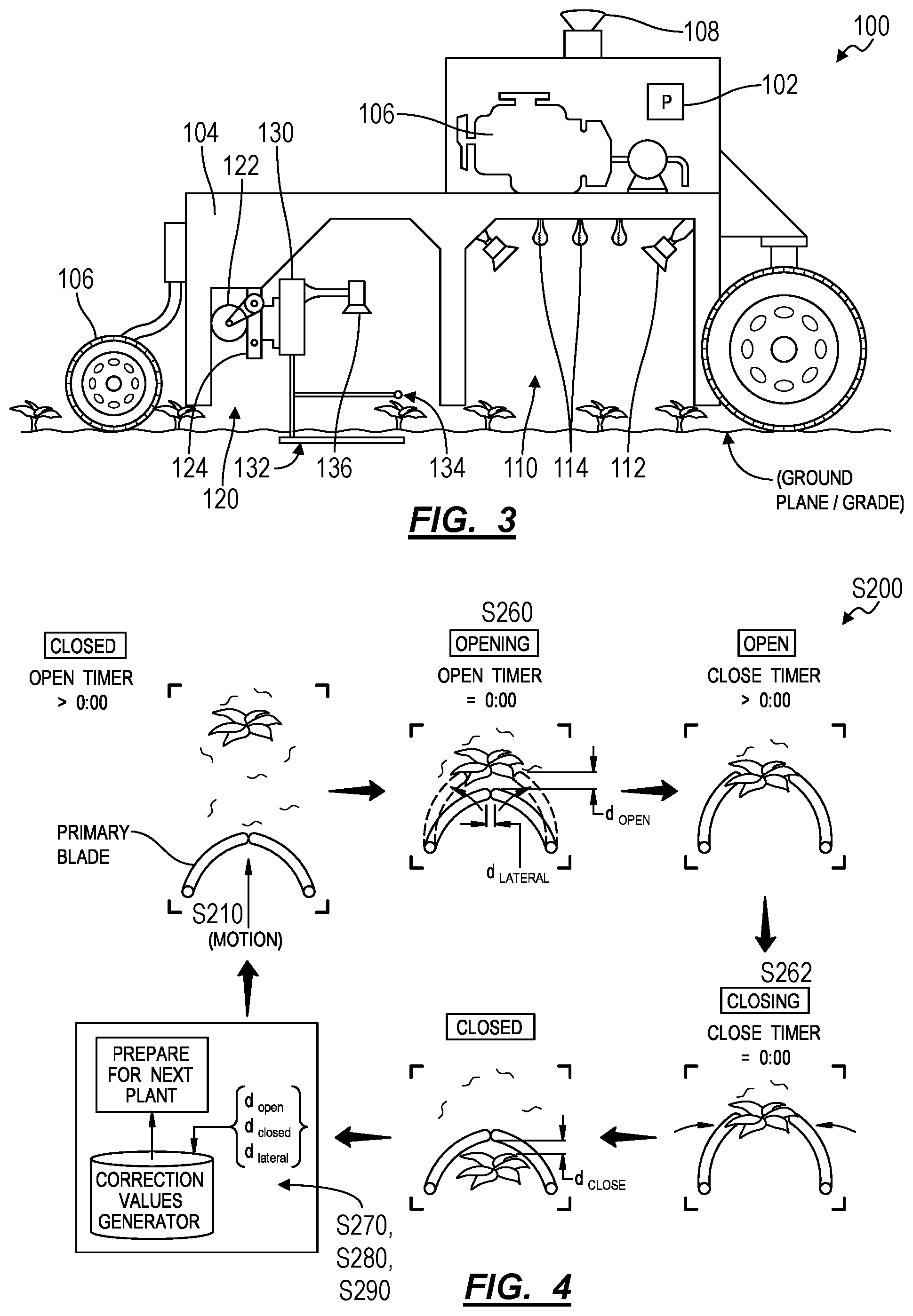 Patent US12317881 Figure 3 – Method for autonomously weeding crops in an agricultural field