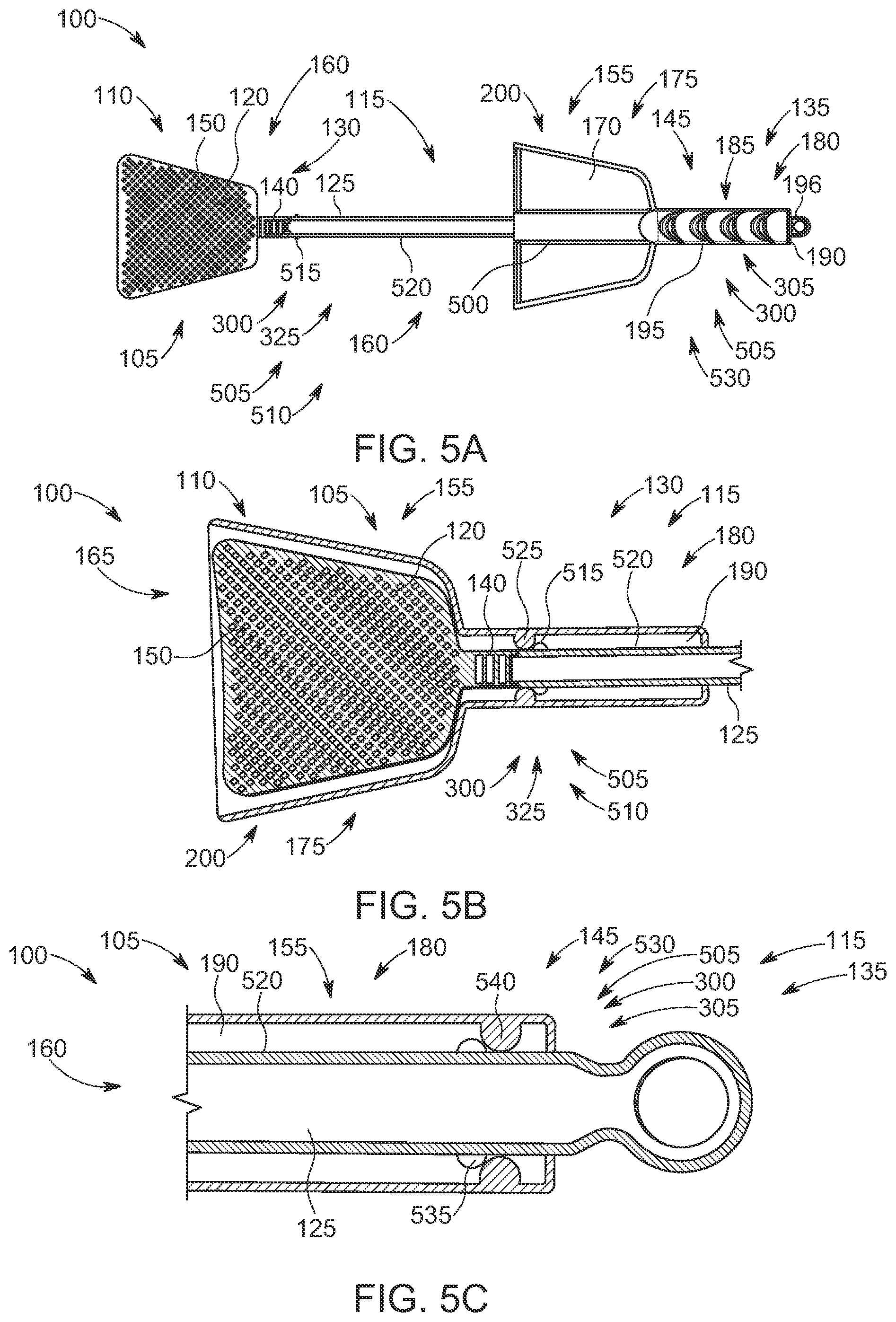 Patent US12317883 Figure 5 – Bug swatter with cover member