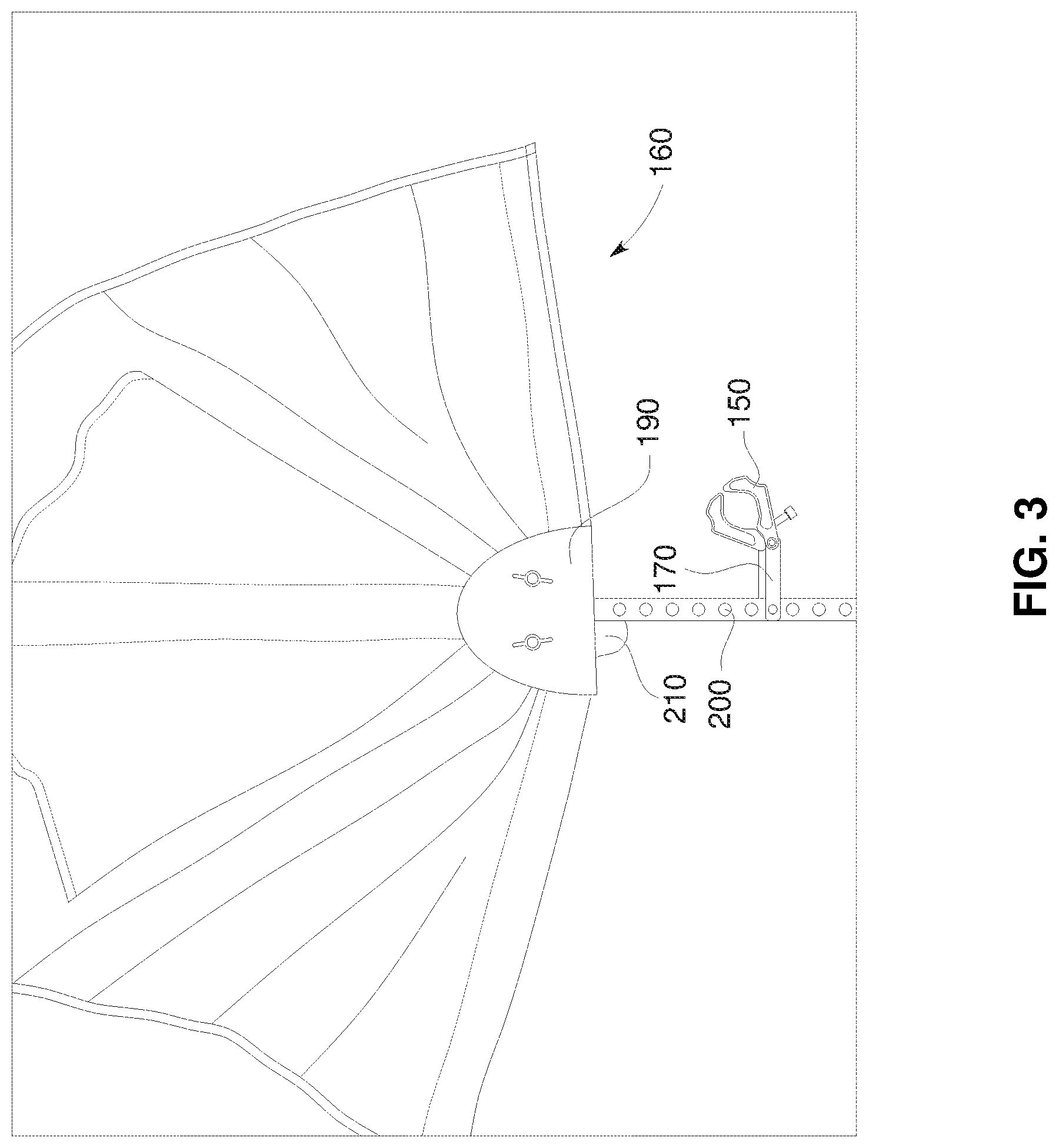 Patent US12317884 Figure 3 – Mount accessory