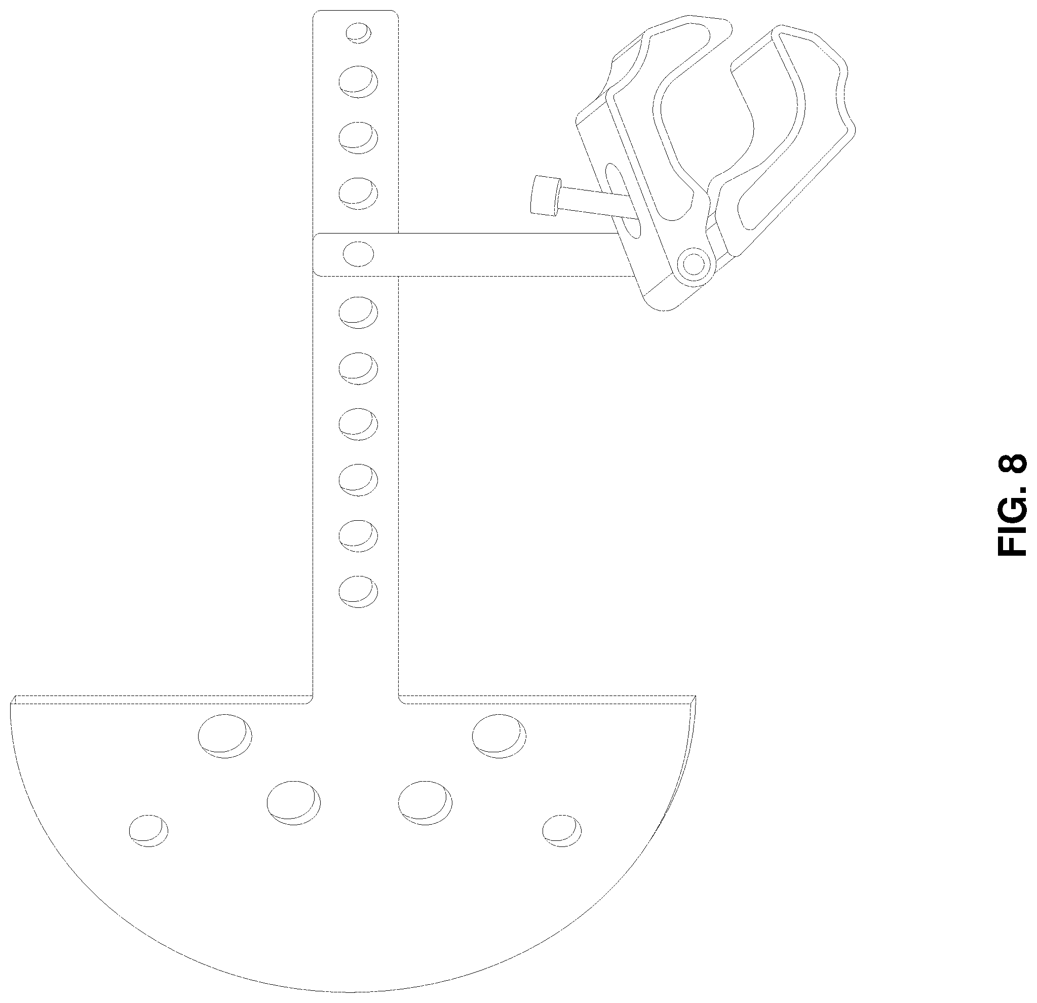 Patent US12317884 Figure 8 – Mount accessory