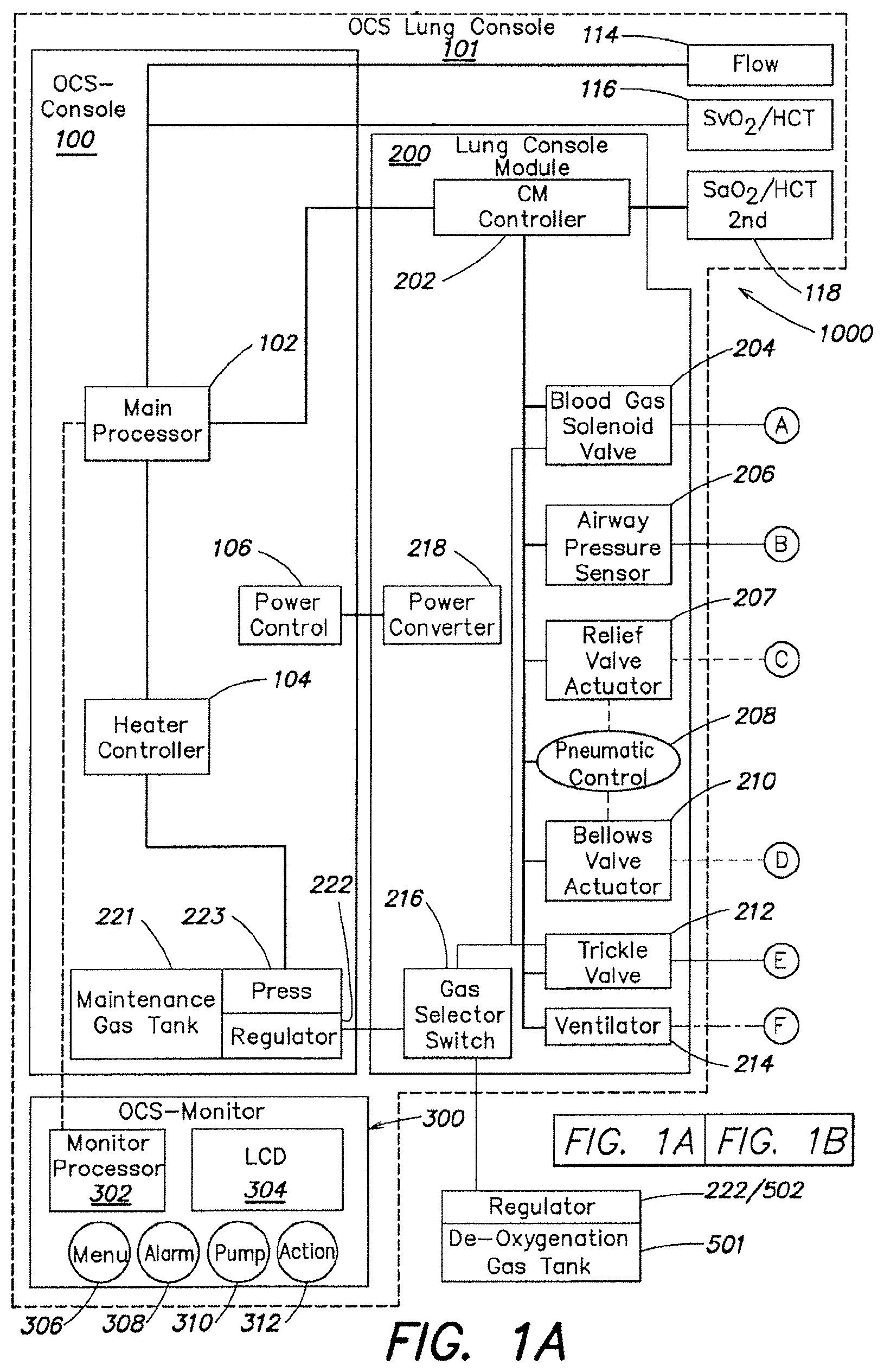 Patent US12317888 Figure 1 – Systems and methods for ex vivo lung care