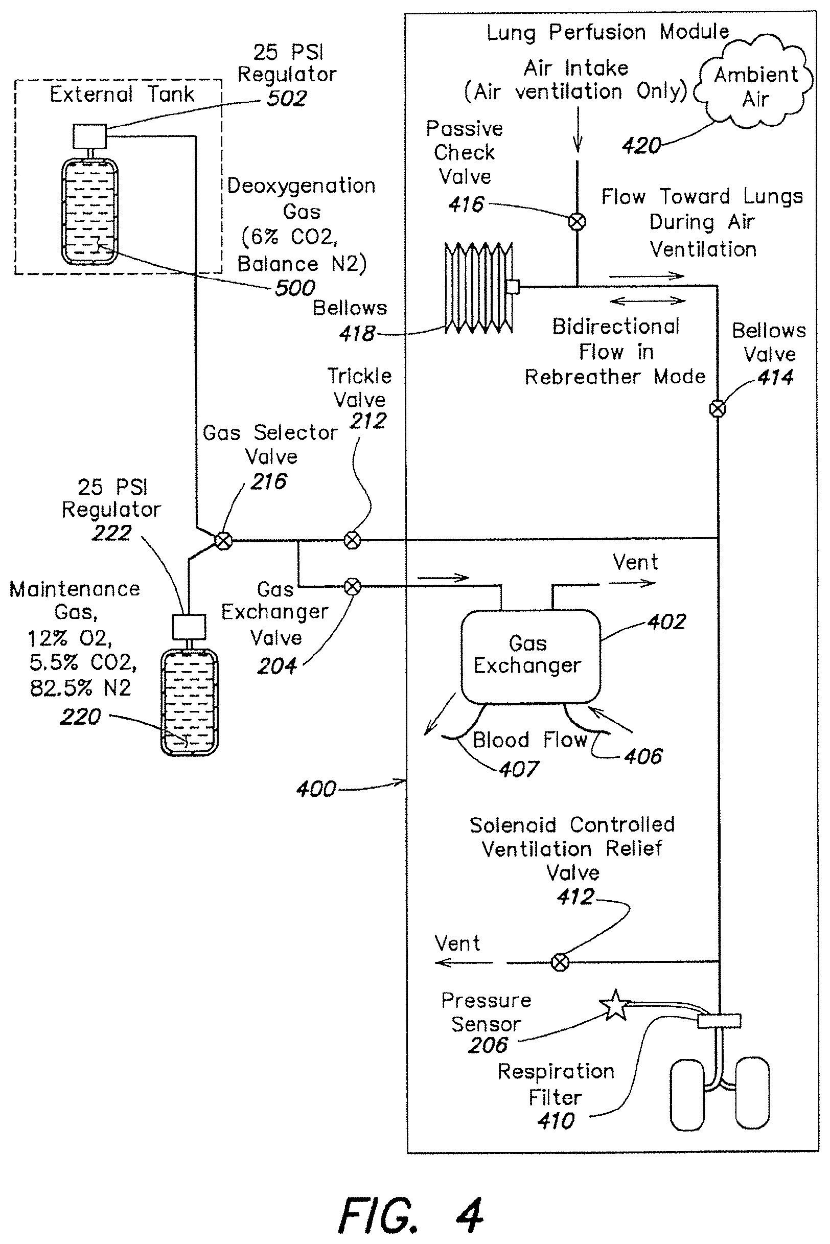 Patent US12317888 Figure 5 – Systems and methods for ex vivo lung care