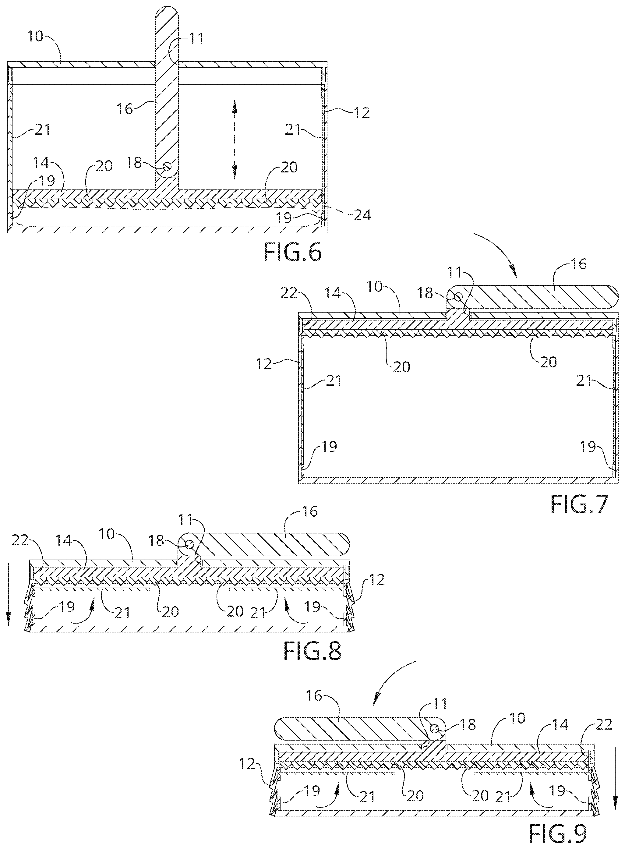 Patent US12317902 Figure 4 – Enclosed and collapsible meat tenderizer
