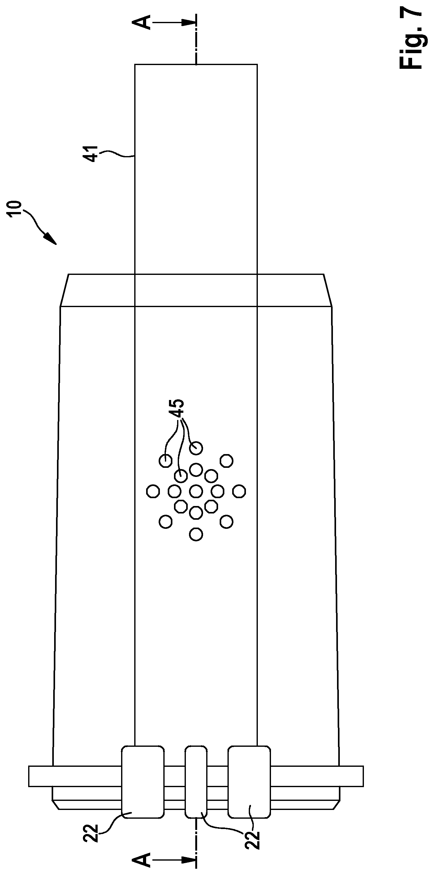 Patent US12317928 Figure 5 – Vaporizer cartridge and inhaler comprising such a vaporizer cartridge