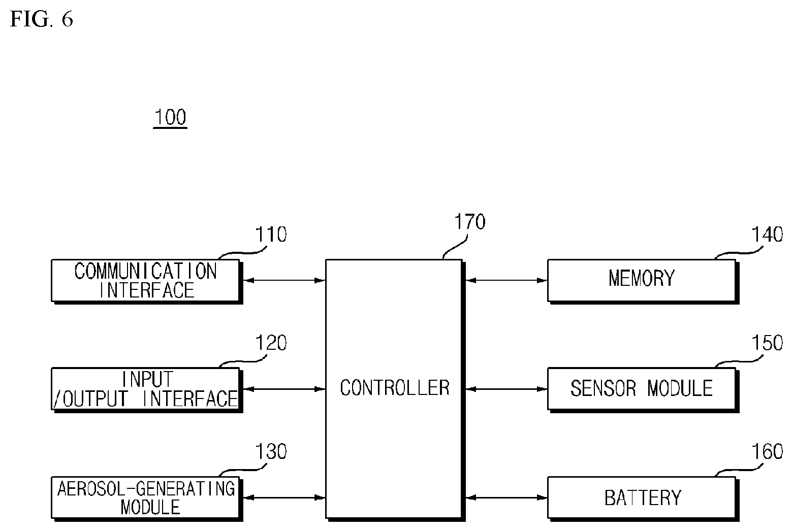 Patent US12317937 Figure 5 – Aerosol-generating device and operation method thereof