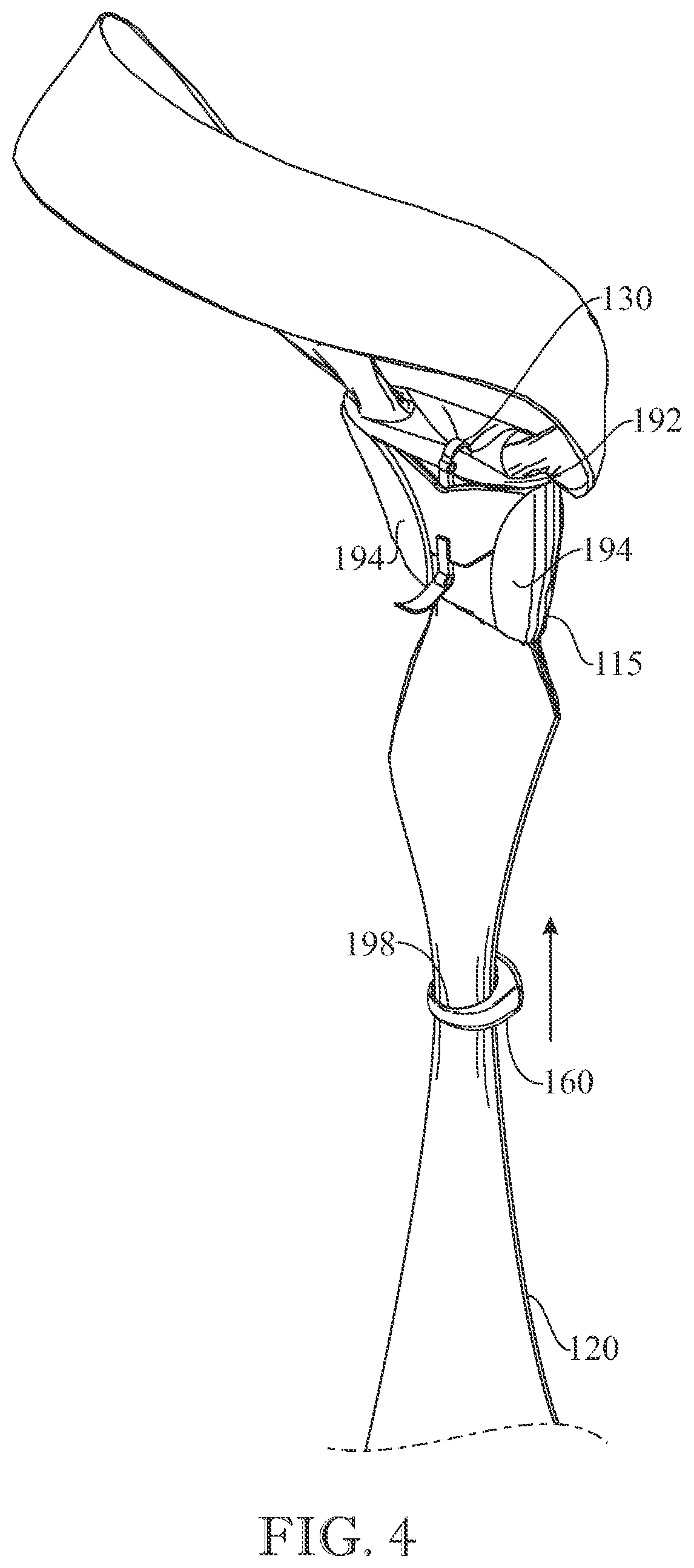 Patent US12317944 Figure 4 – Clip assembly for a necktie