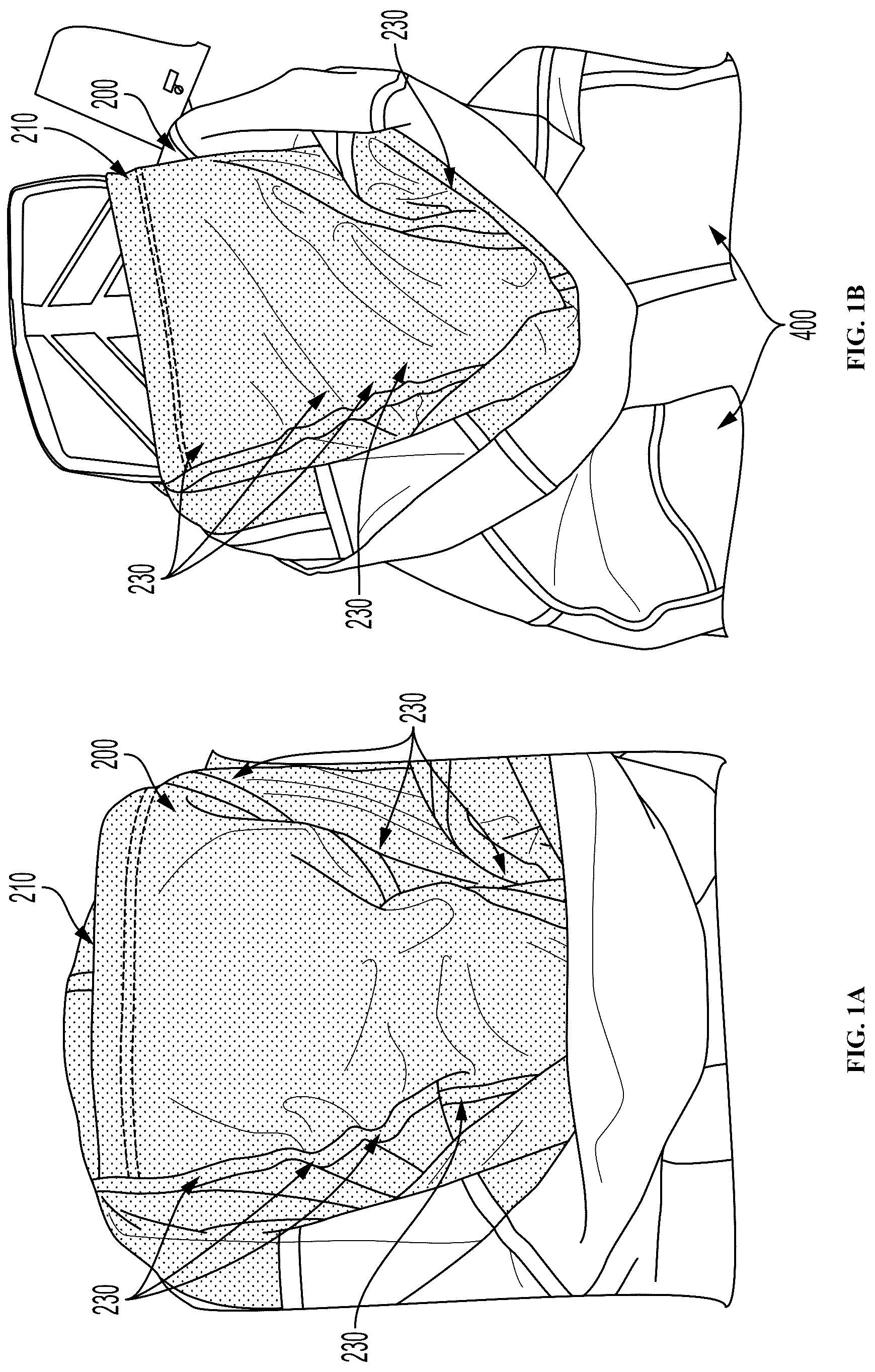 Patent US12317945 Figure 1 – Athletic garment with a pocket for a chamois