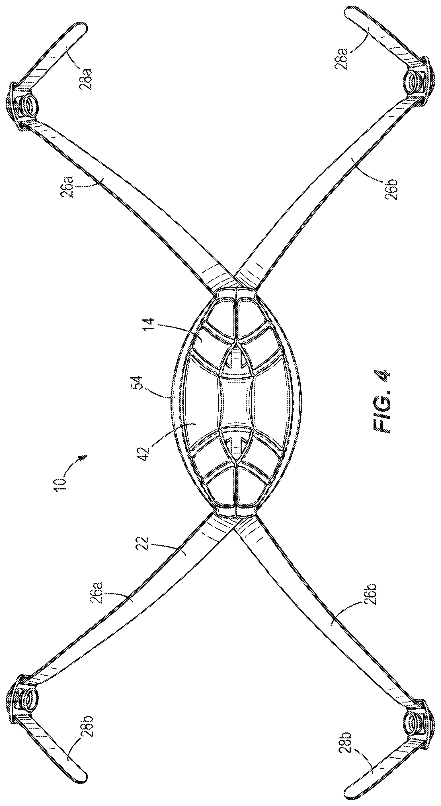 Patent US12317946 Figure 4 – Protective sports helmet chinstrap assembly