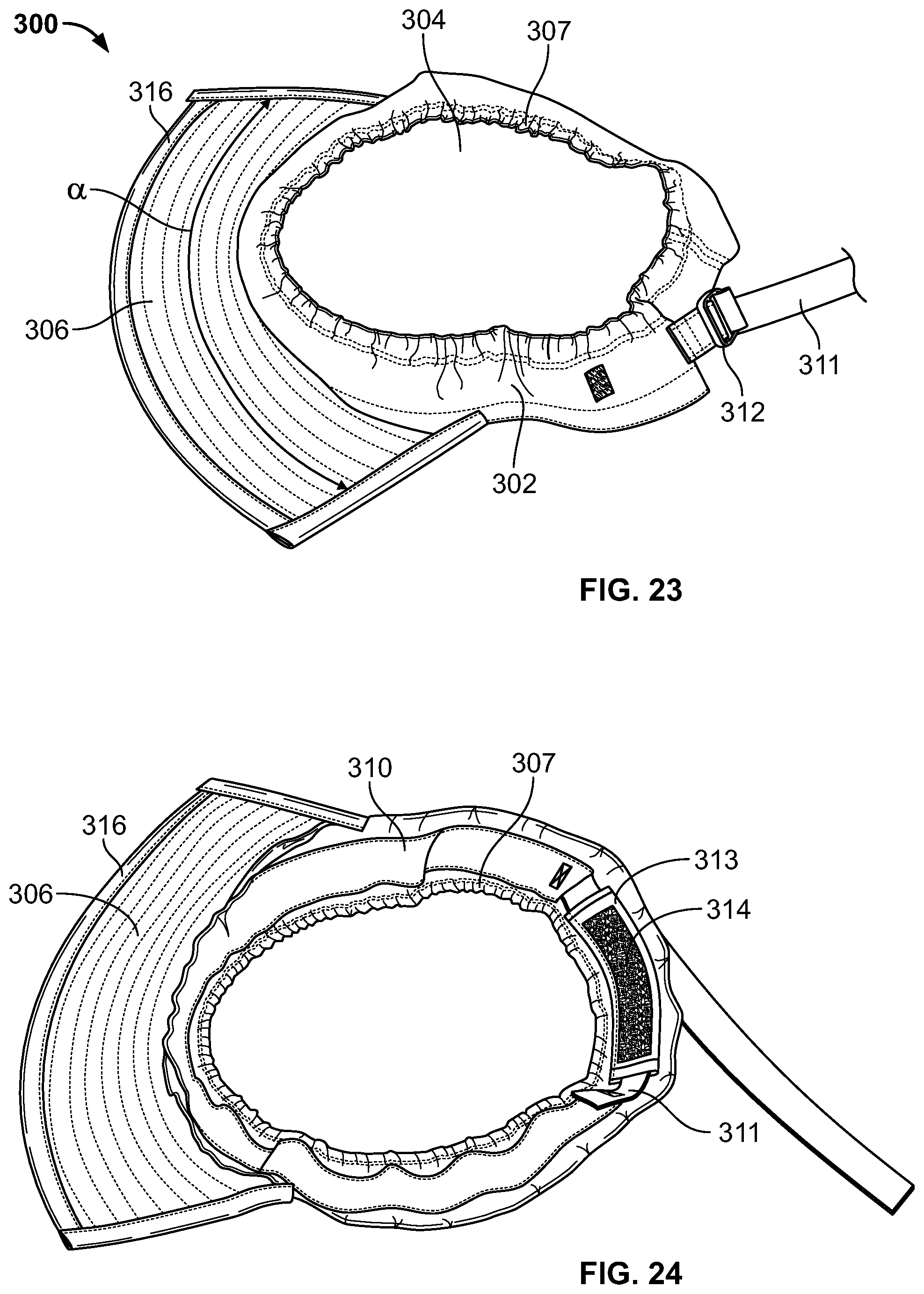 Patent US12317948 Figure 12 – Brim for attaching to headgear
