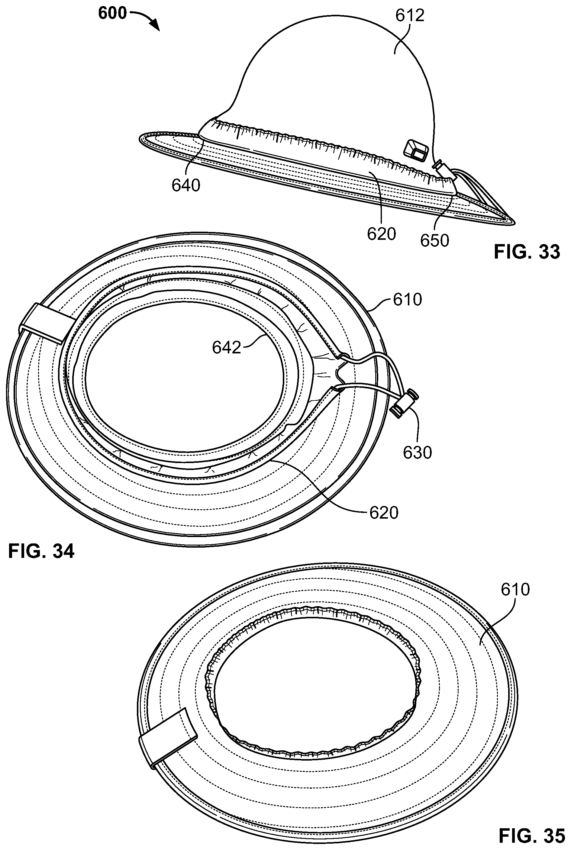 Patent US12317948 Figure 17 – Brim for attaching to headgear