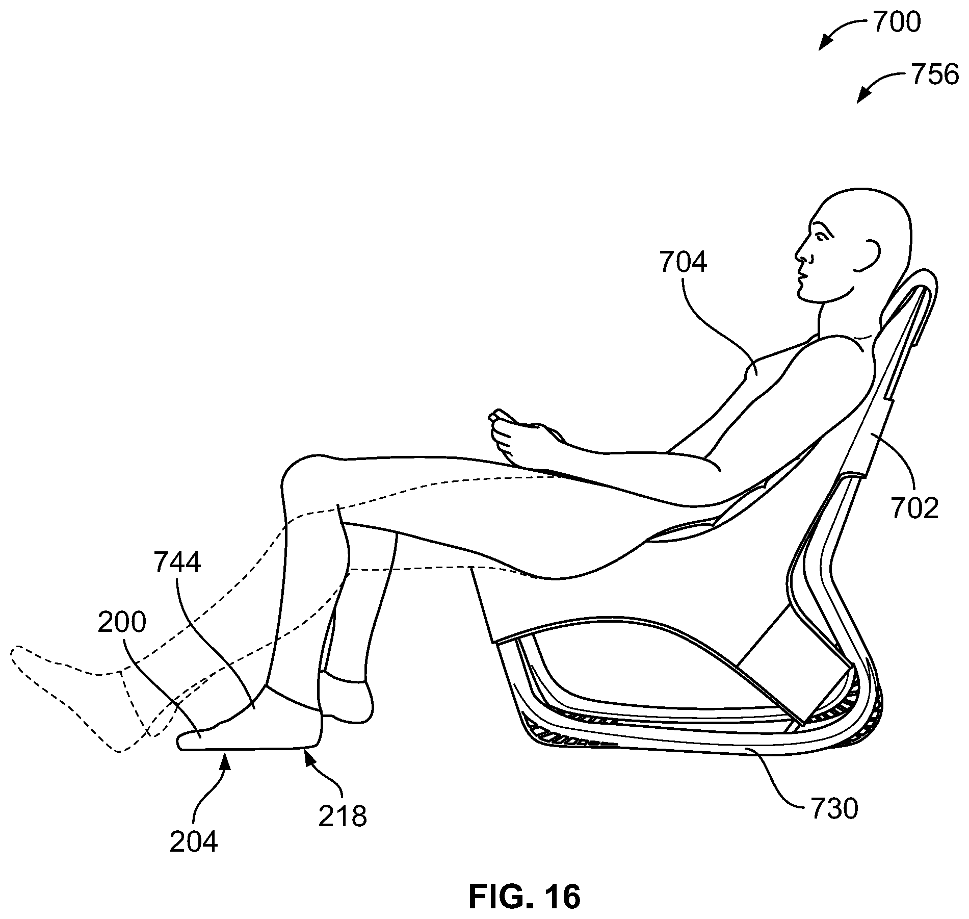 Patent US12317949 Figure 16 – Article of footwear
