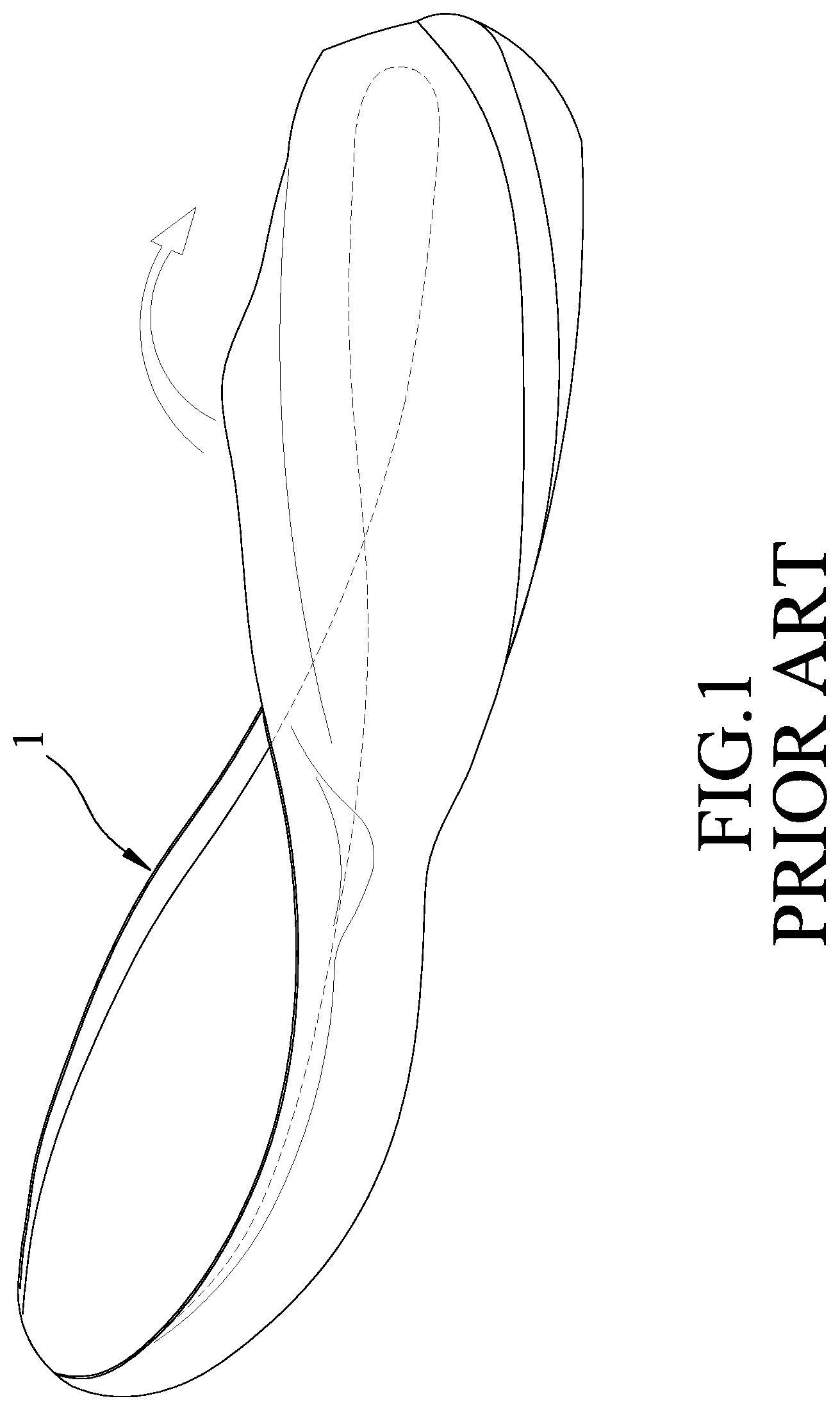 Patent US12317950 Figure 1 – Torsion-resistant three-density high rigidity midsole