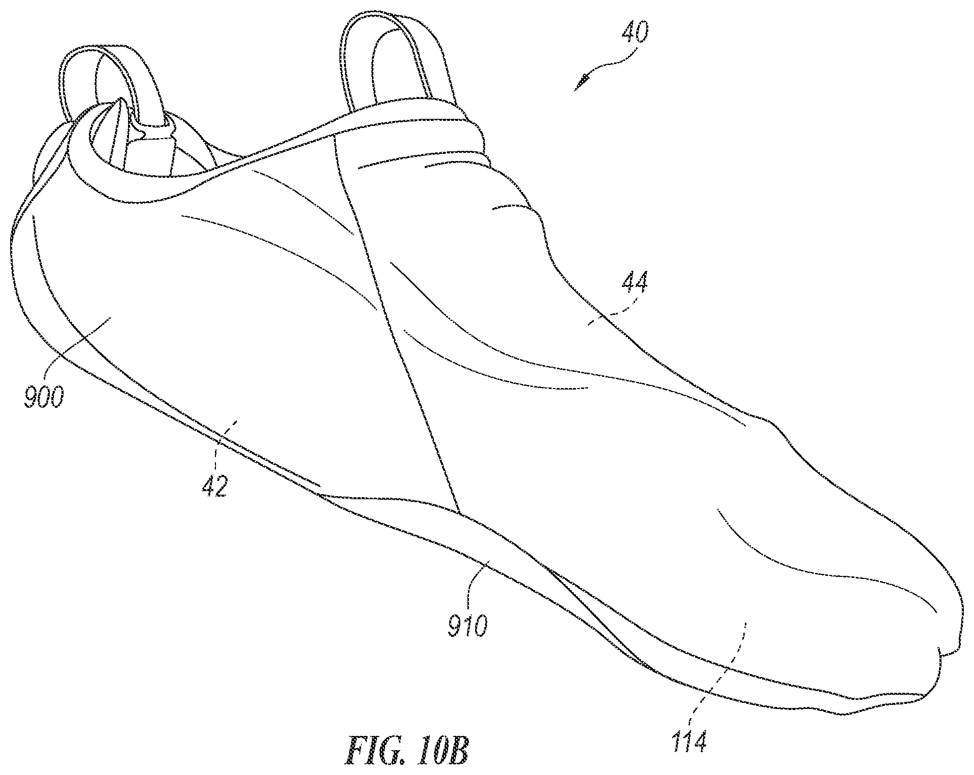 Patent US12317955 Figure 13 – Personalized footwear with integrated caging system