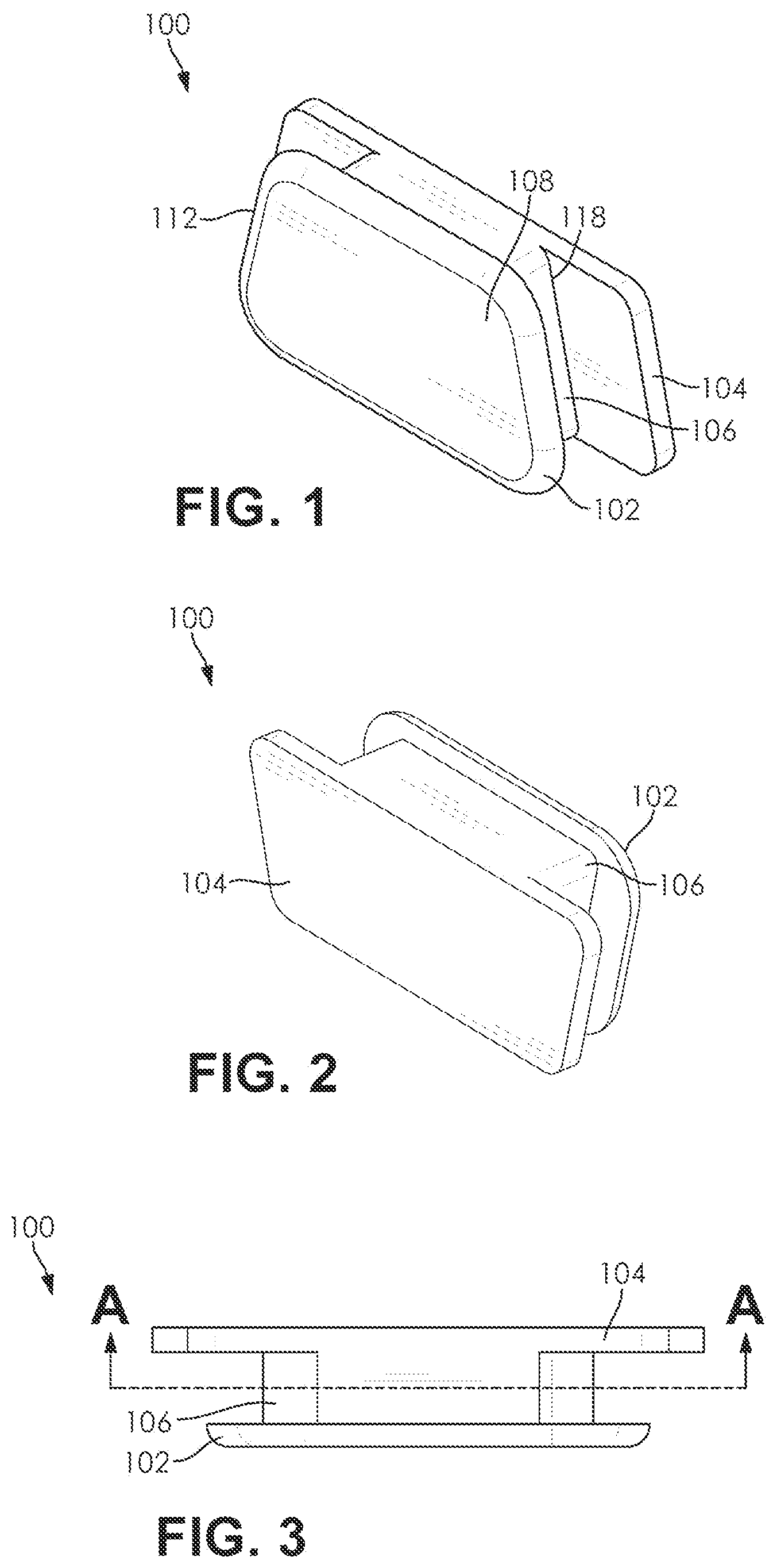 Patent US12317958 — Shoe accessory and related system, kit, and method of use — Figure 1