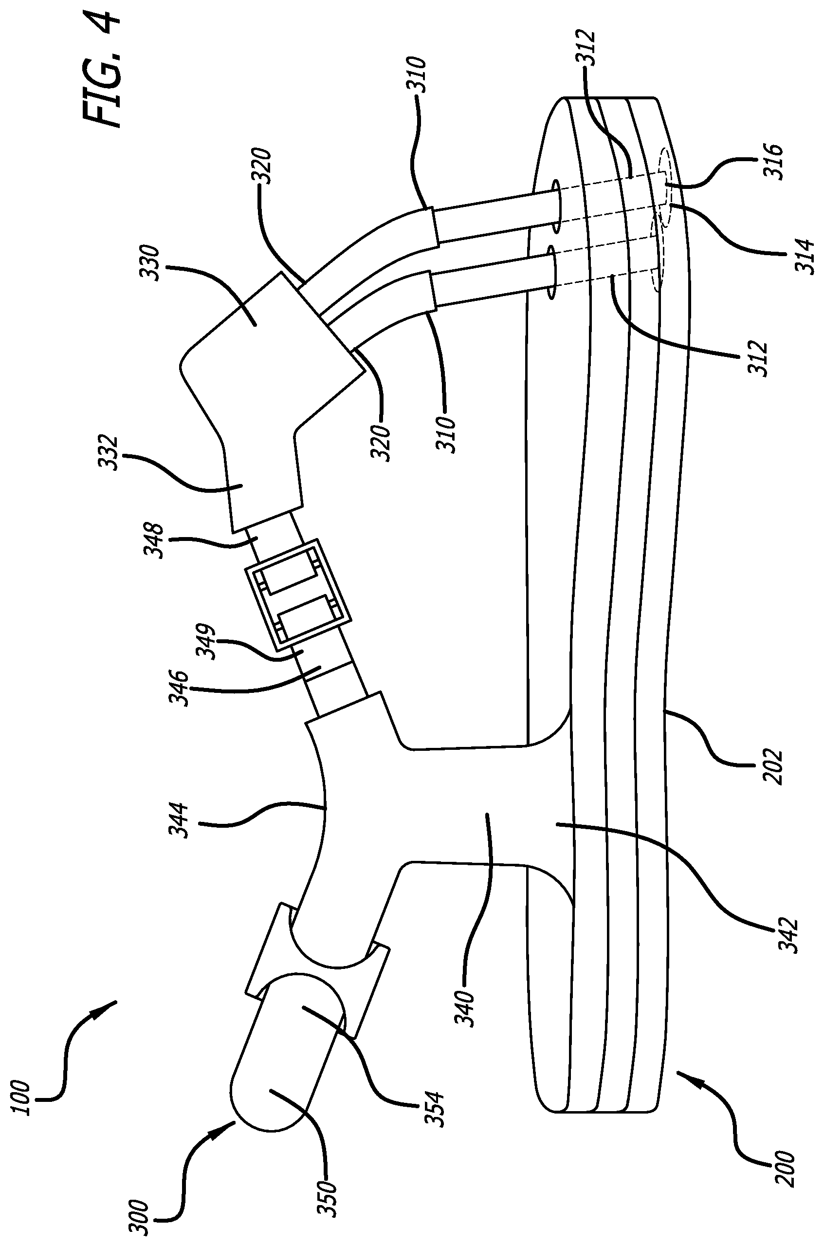 Patent US12317959 Figure 4 – Sport sandal