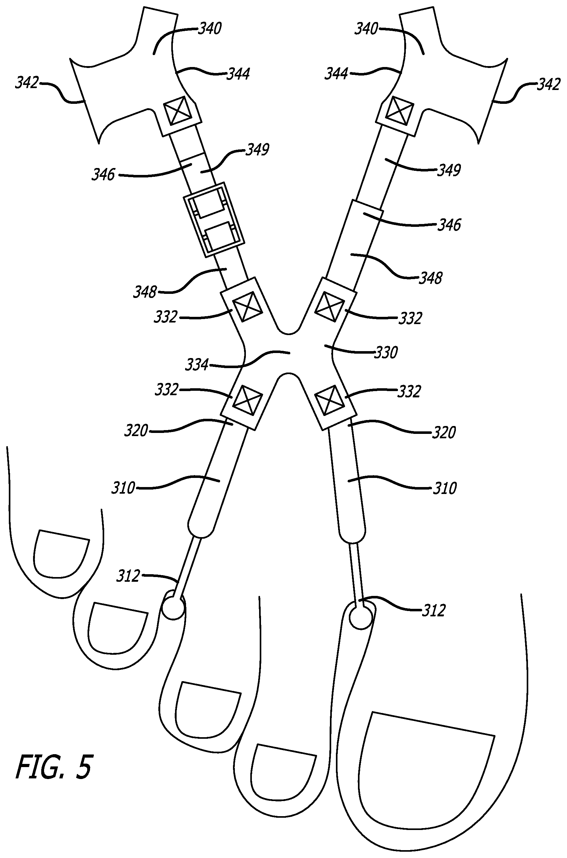 Patent US12317959 Figure 5 – Sport sandal