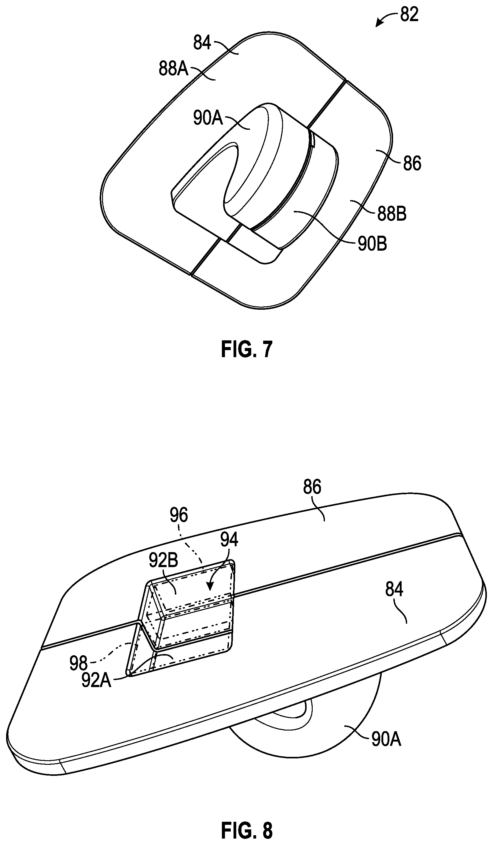 Patent US12317960 Figure 4 – Rear access article of footwear with movable heel portion