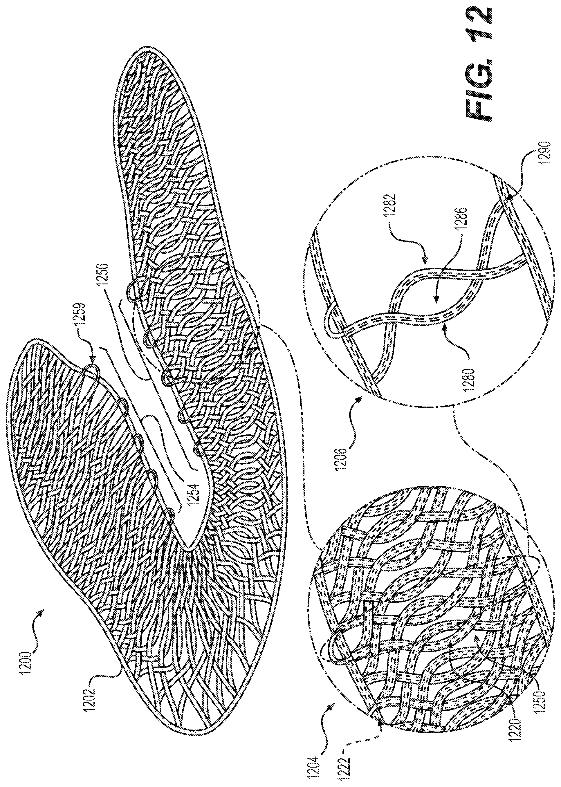Patent US12317962 Figure 8 – Three-dimensional printing of a traced element